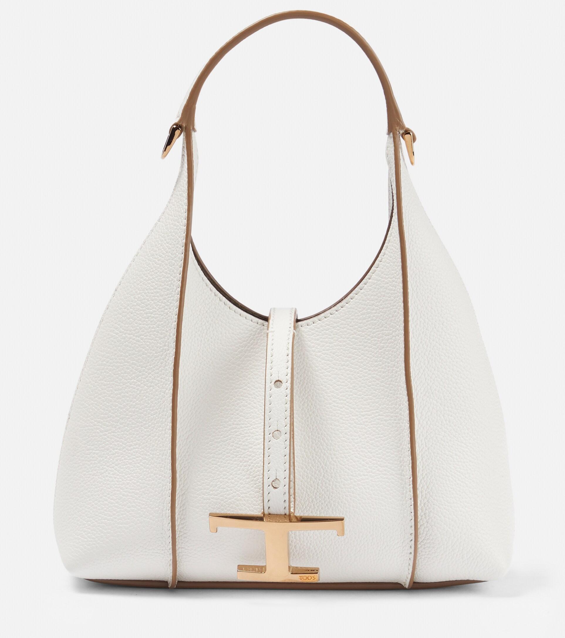Tod's Timeless Micro Leather Tote Bag in White