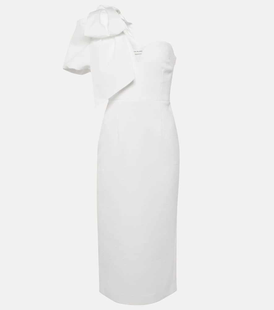 Rebecca Vallance Bridal Bon Ami Bow-Detail Midi Dress in