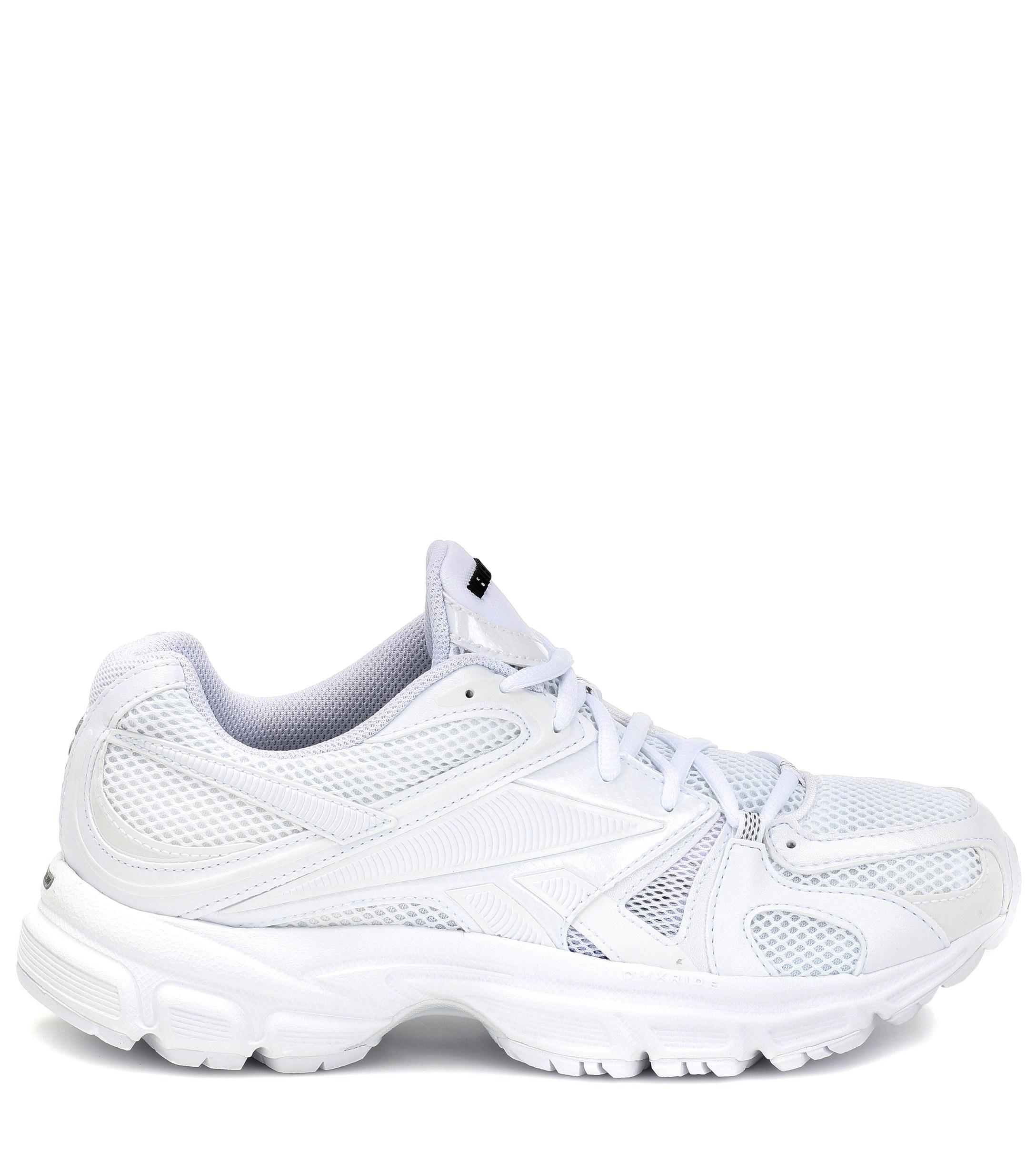 Vetements X Reebok Spike Runner 200 Sneakers in White