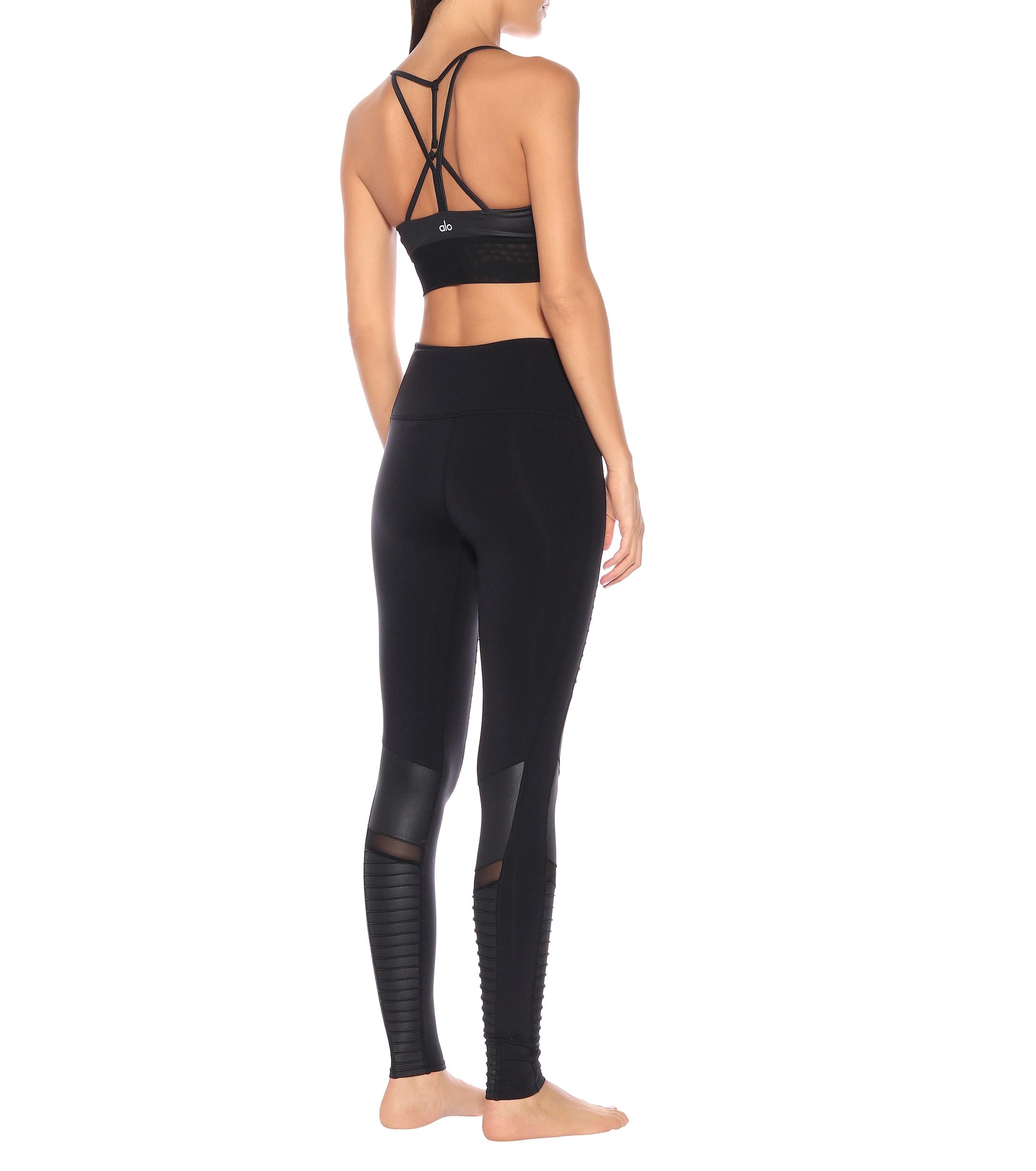 Alo Yoga Synthetic Lush Sports Bra in Black Save 48 Lyst