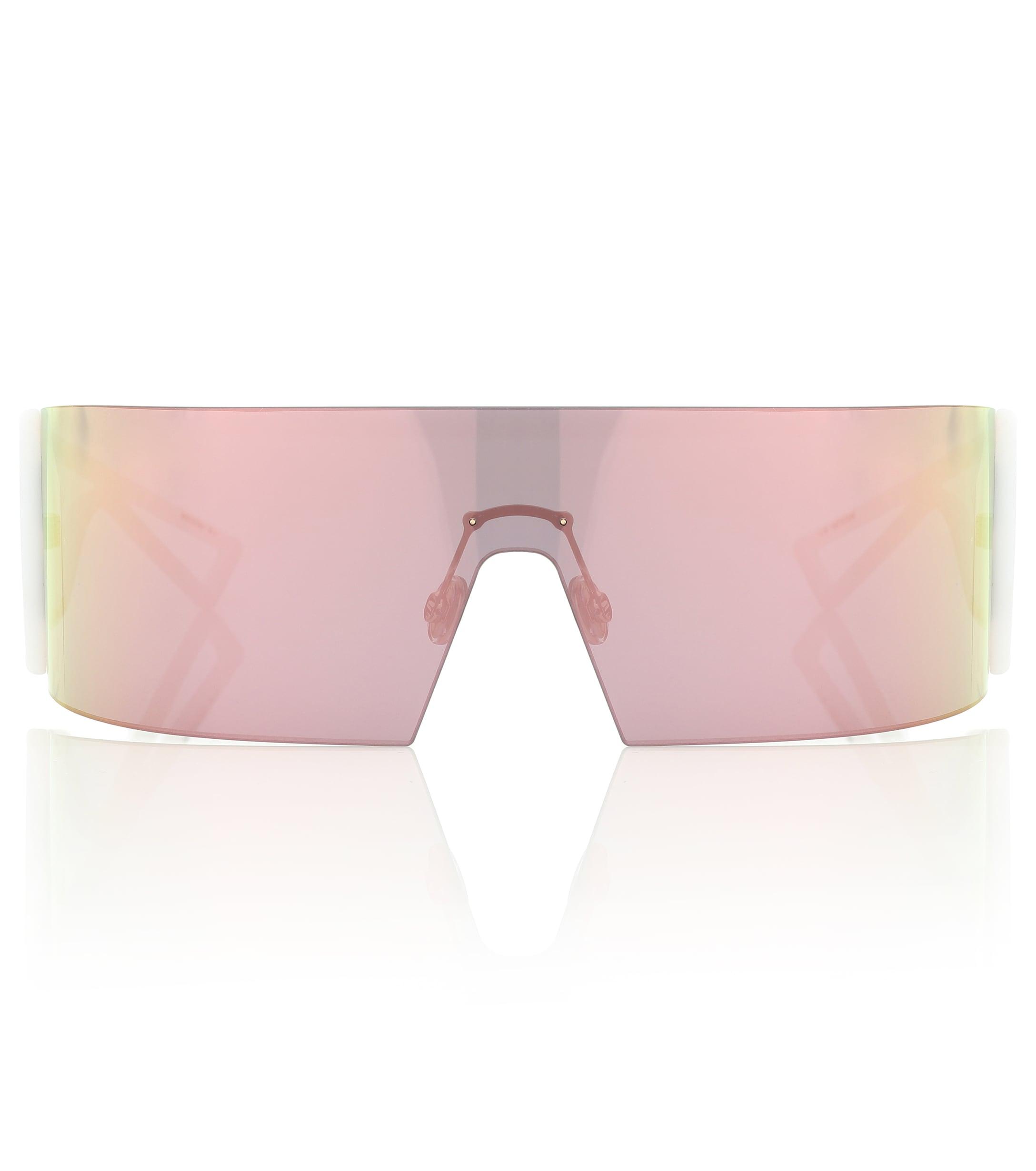 white christian dior sunglasses