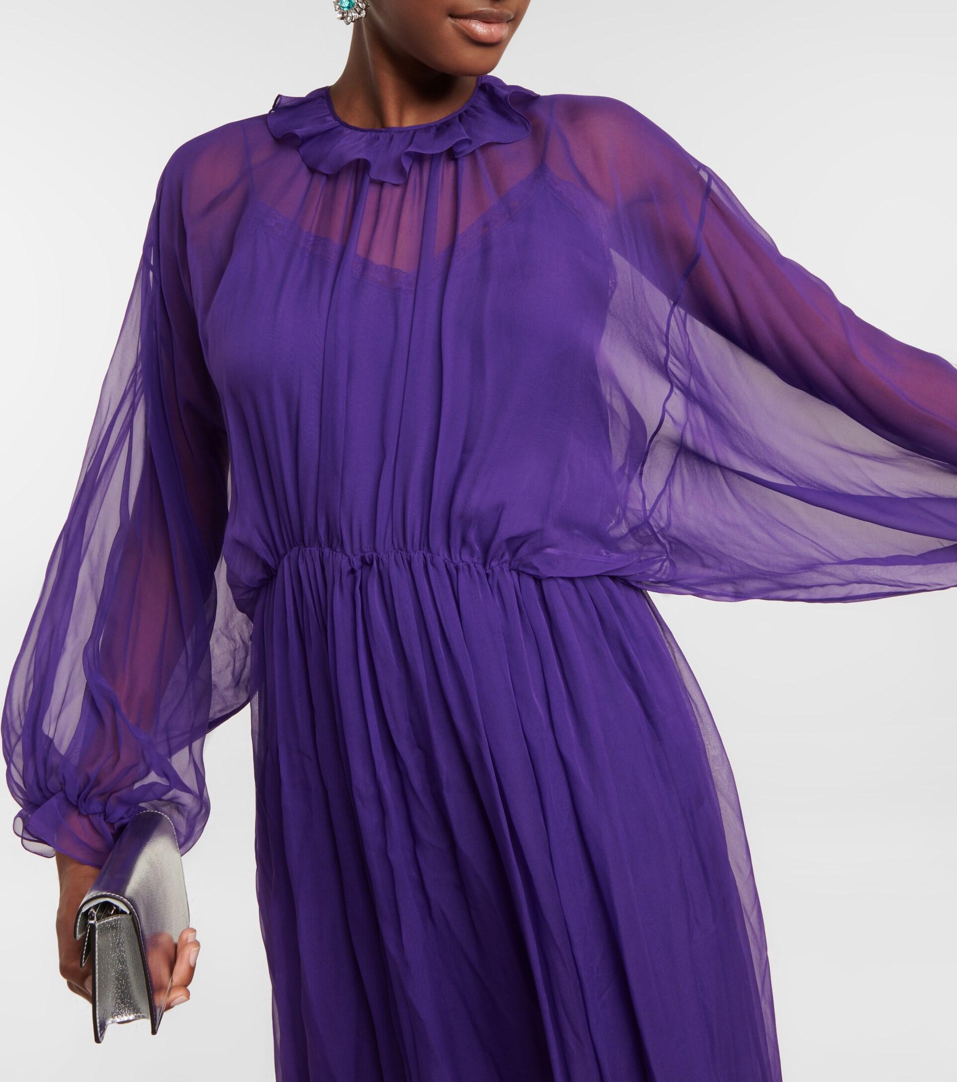 Gucci purple dress sales