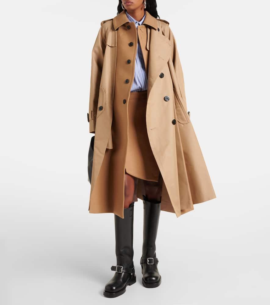 トレンチコート sacai DRESS INSERT TRENCH COAT Sacai Trench coat dress insert | The Fashion Square