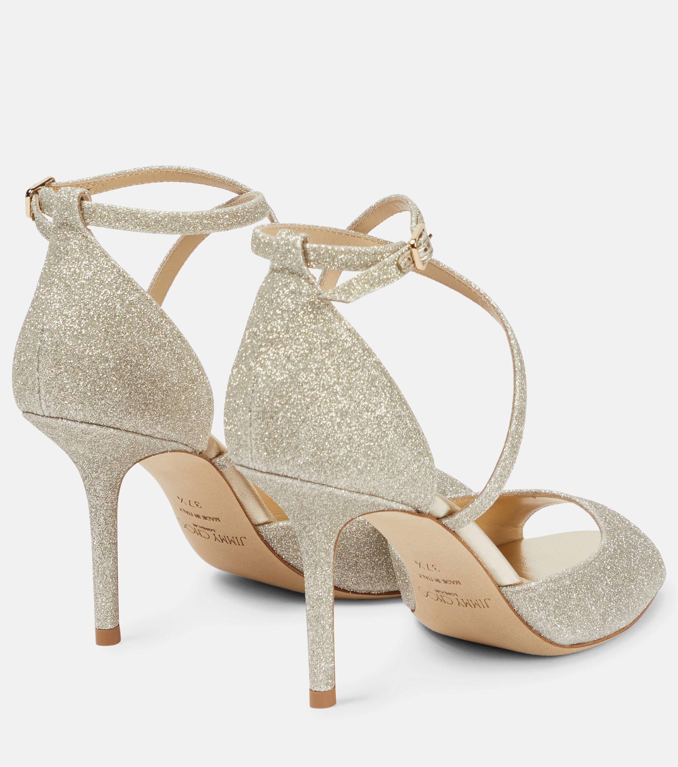 emsy 85 glitter sandals