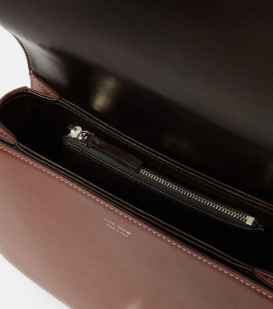 関税込★ THE ROW ザロウ Sofia 10 leather shoulder bag brown Sofia 10 leather shoulder bag in brown - The Row | Mytheresa