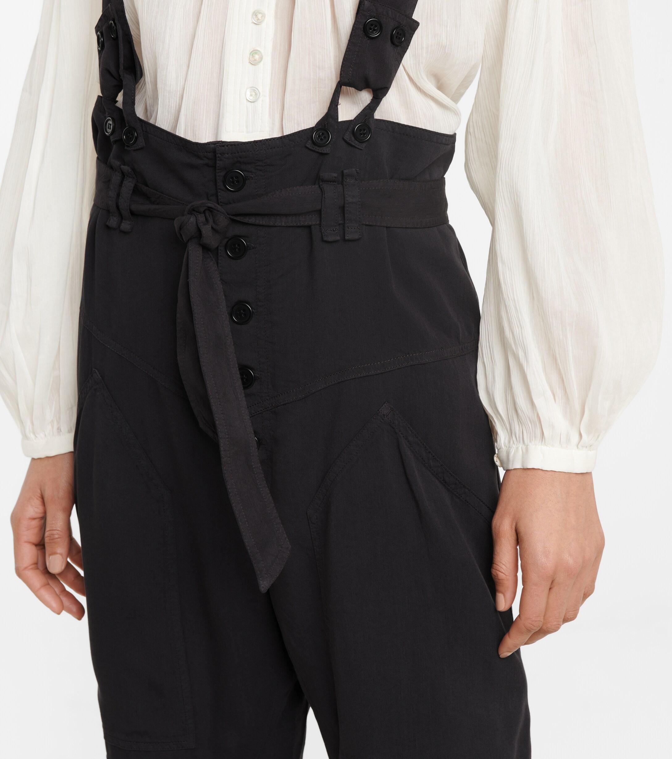 Isabel Marant Fineba Wide-leg Suspender 