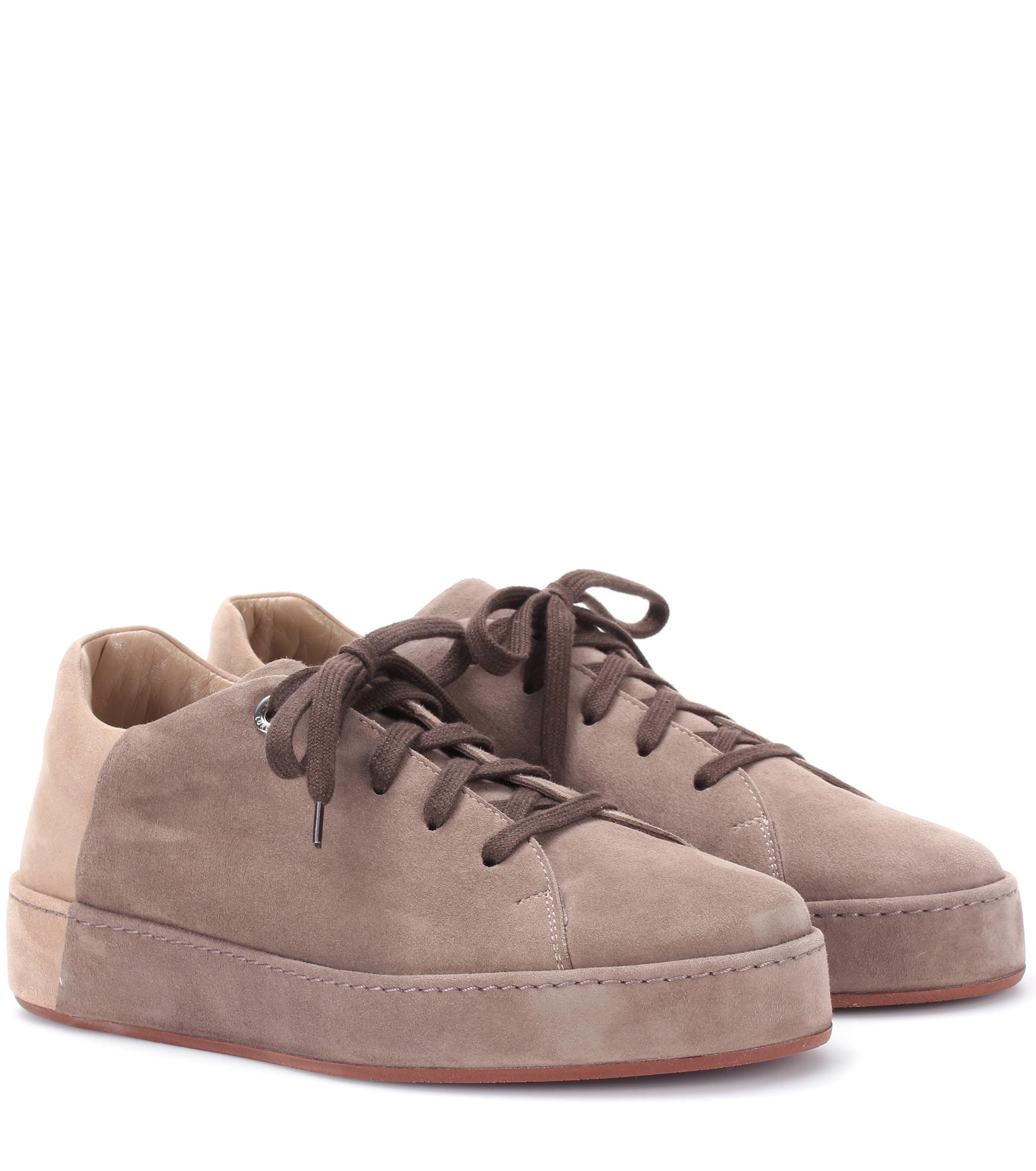 Loro Piana Nuages Suede Sneakers - Lyst