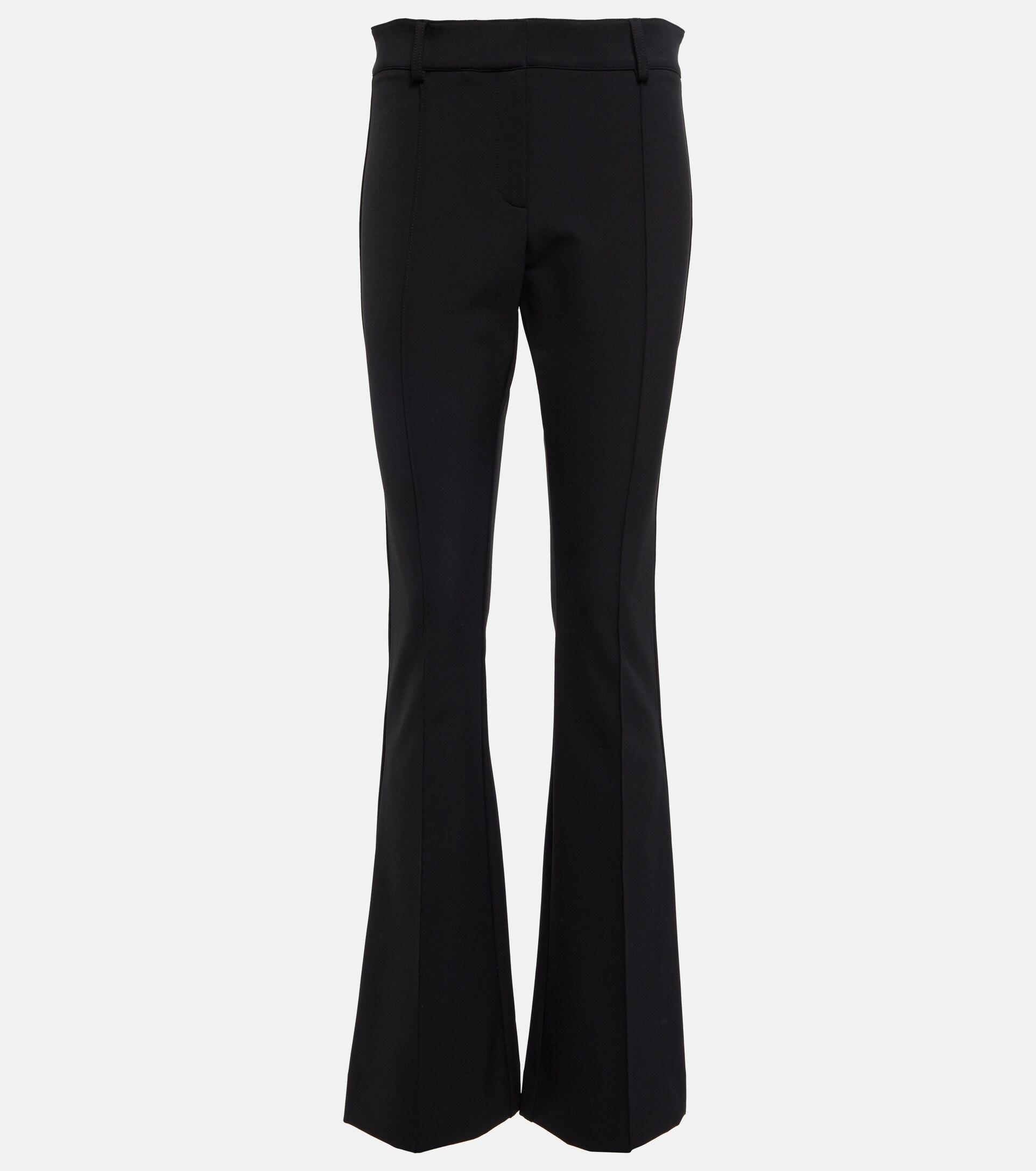 Veronica Beard Hibiscus High-rise Flared Pants in Blue | Lyst