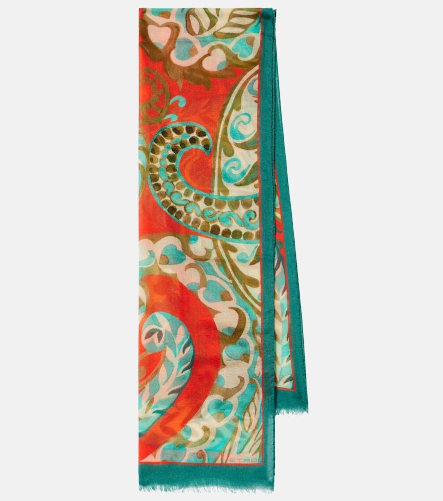 スカーフ Etro Scarves Red ETRO(エトロ) ペイズリースカーフ レッド｜【公式】カインドオル