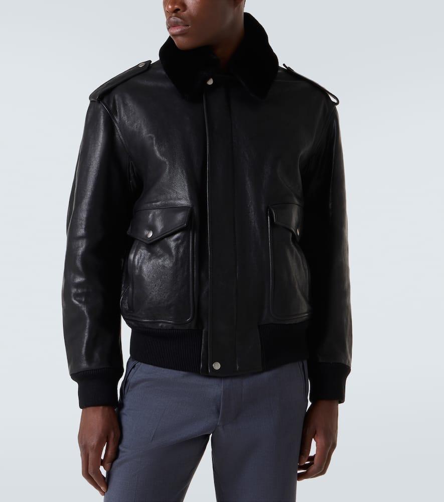 Men's Prada Leather jackets | Lyst Canada