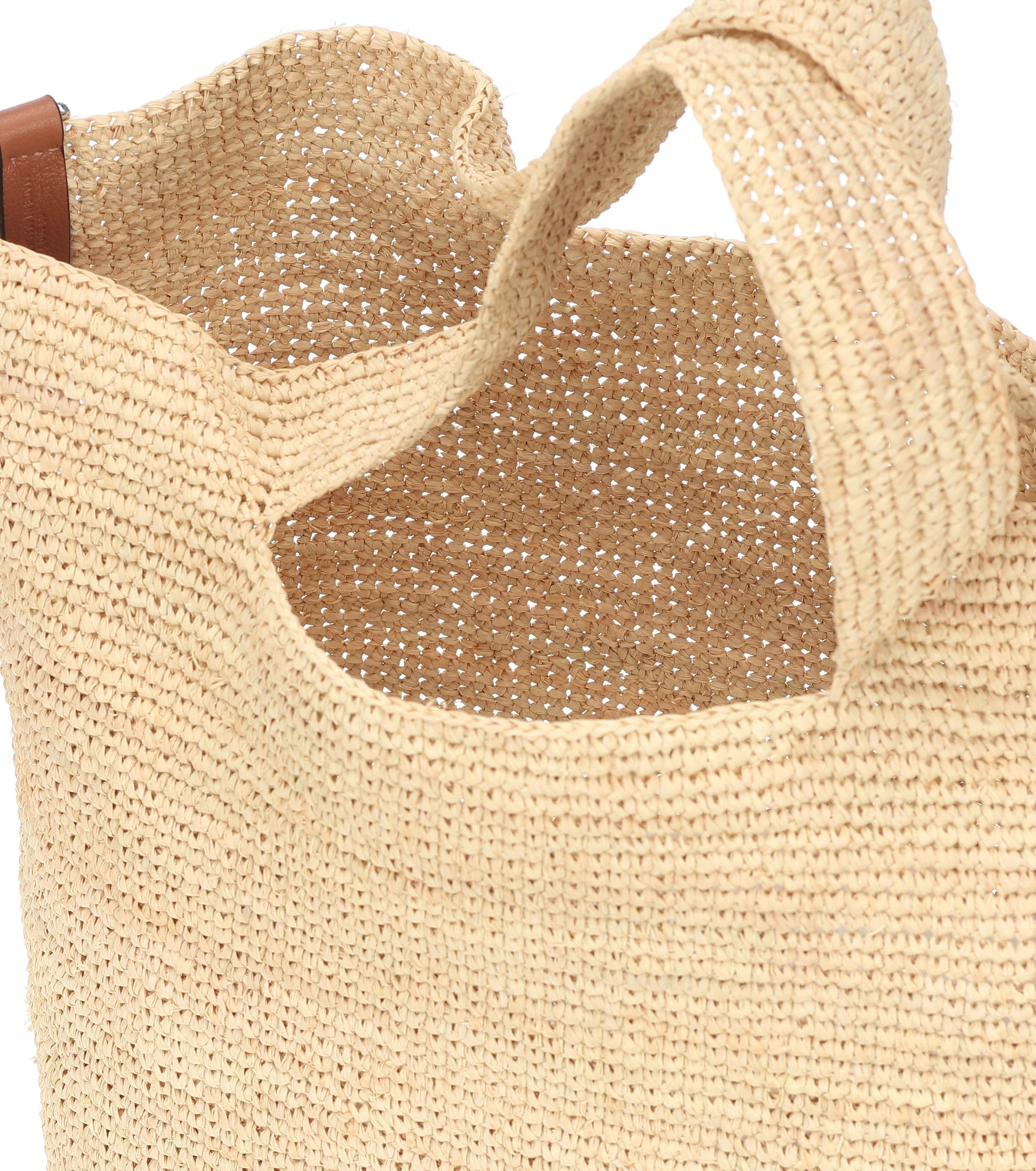 loewe raffia bolsa