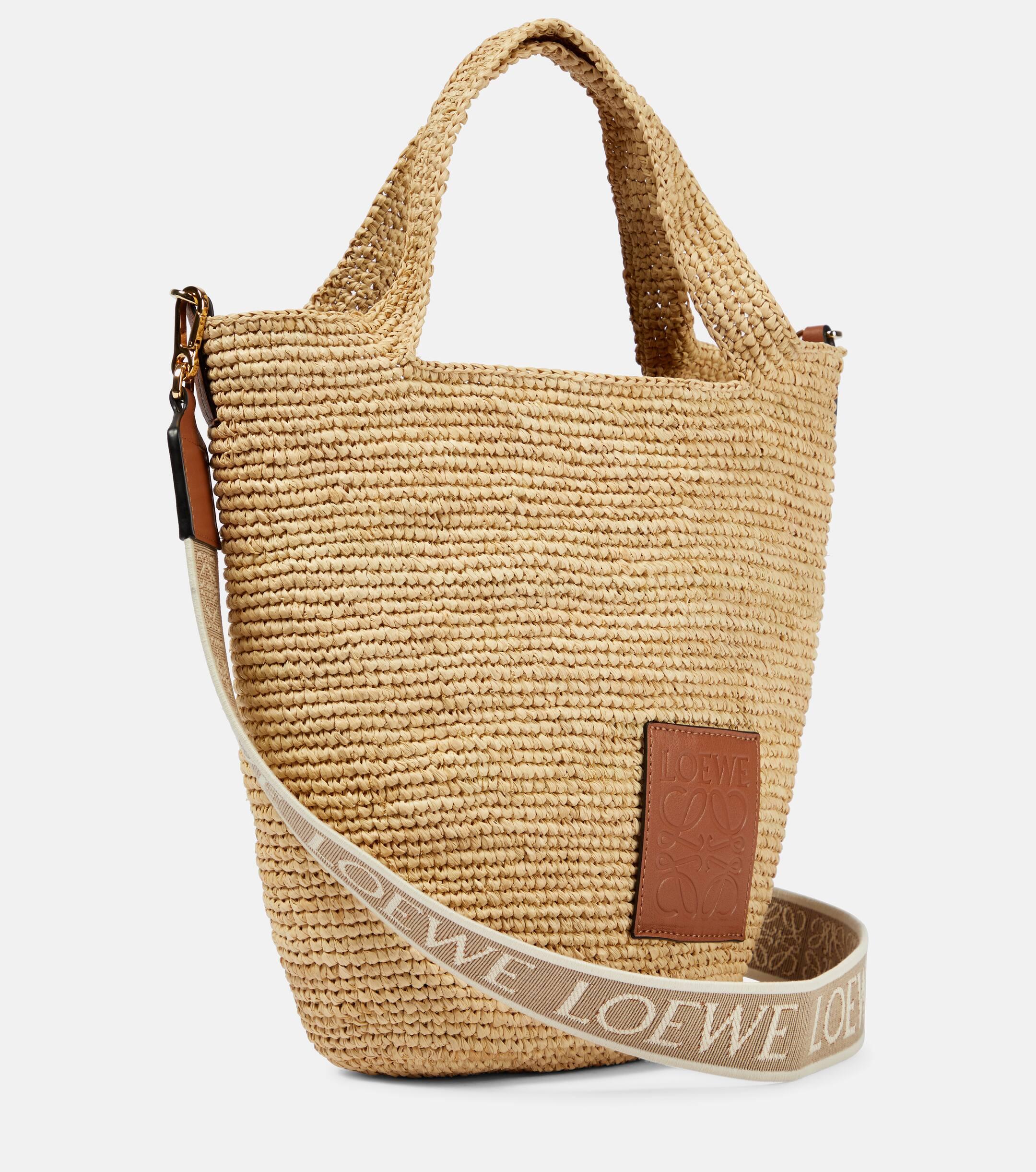 Paula s Ibiza Slit Mini Raffia Tote
