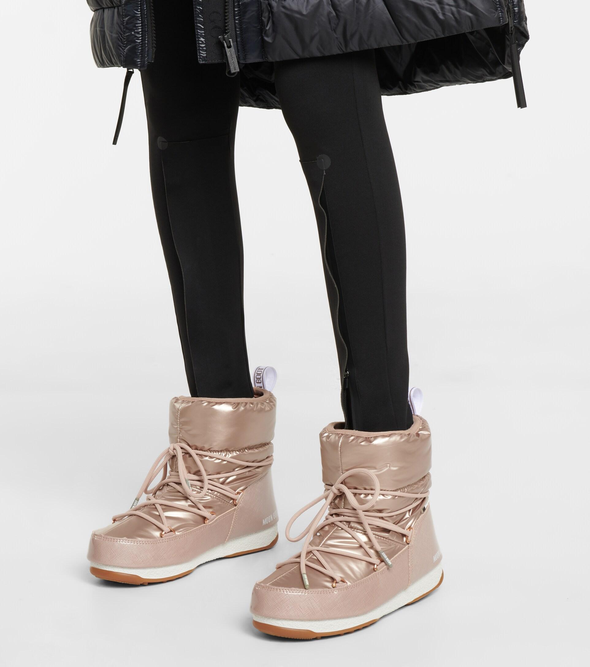 Moon Boot Low Pillow Wp Snow Boots | Lyst