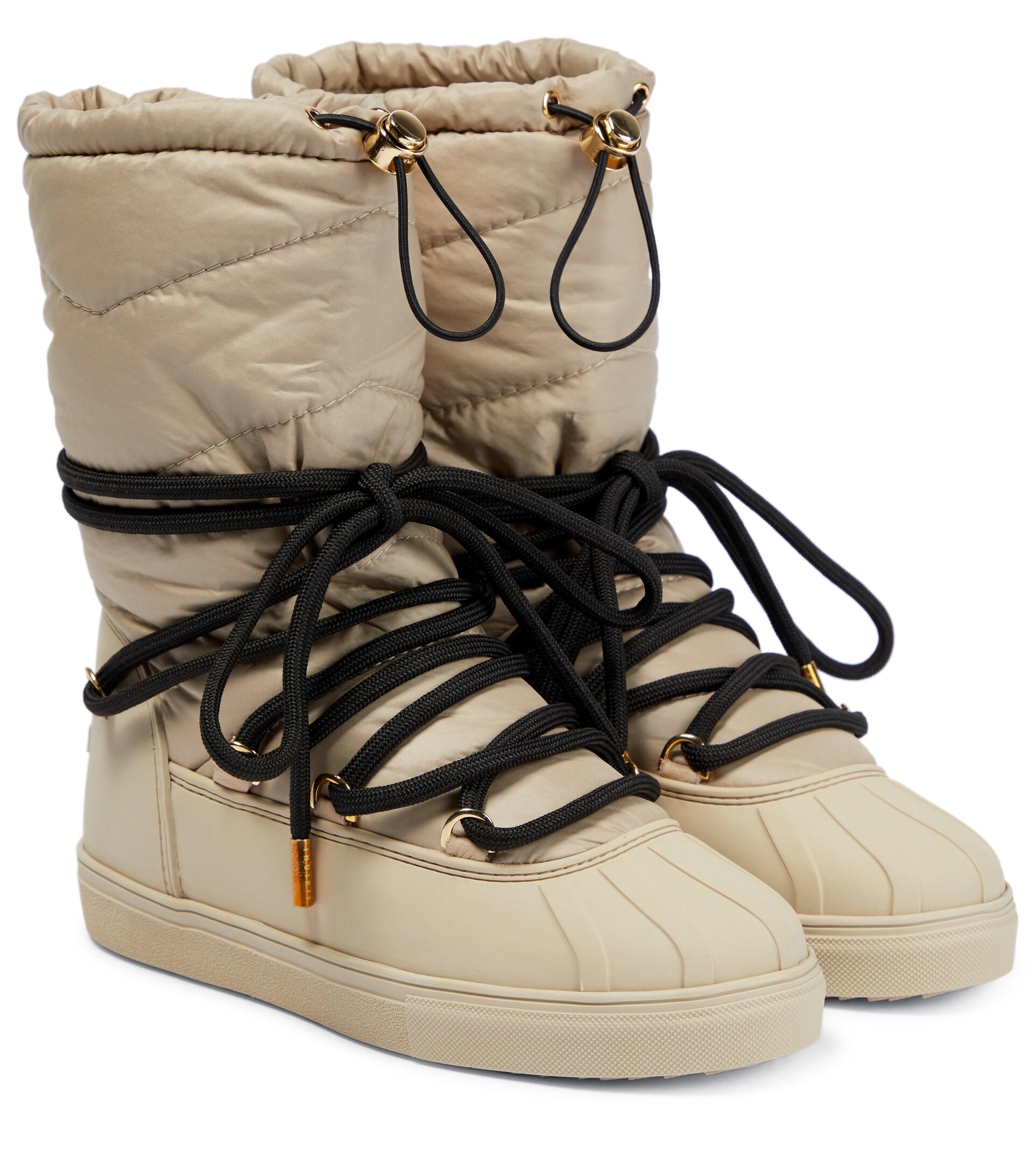 Inuikii Padded Snow Boots in Natural | Lyst