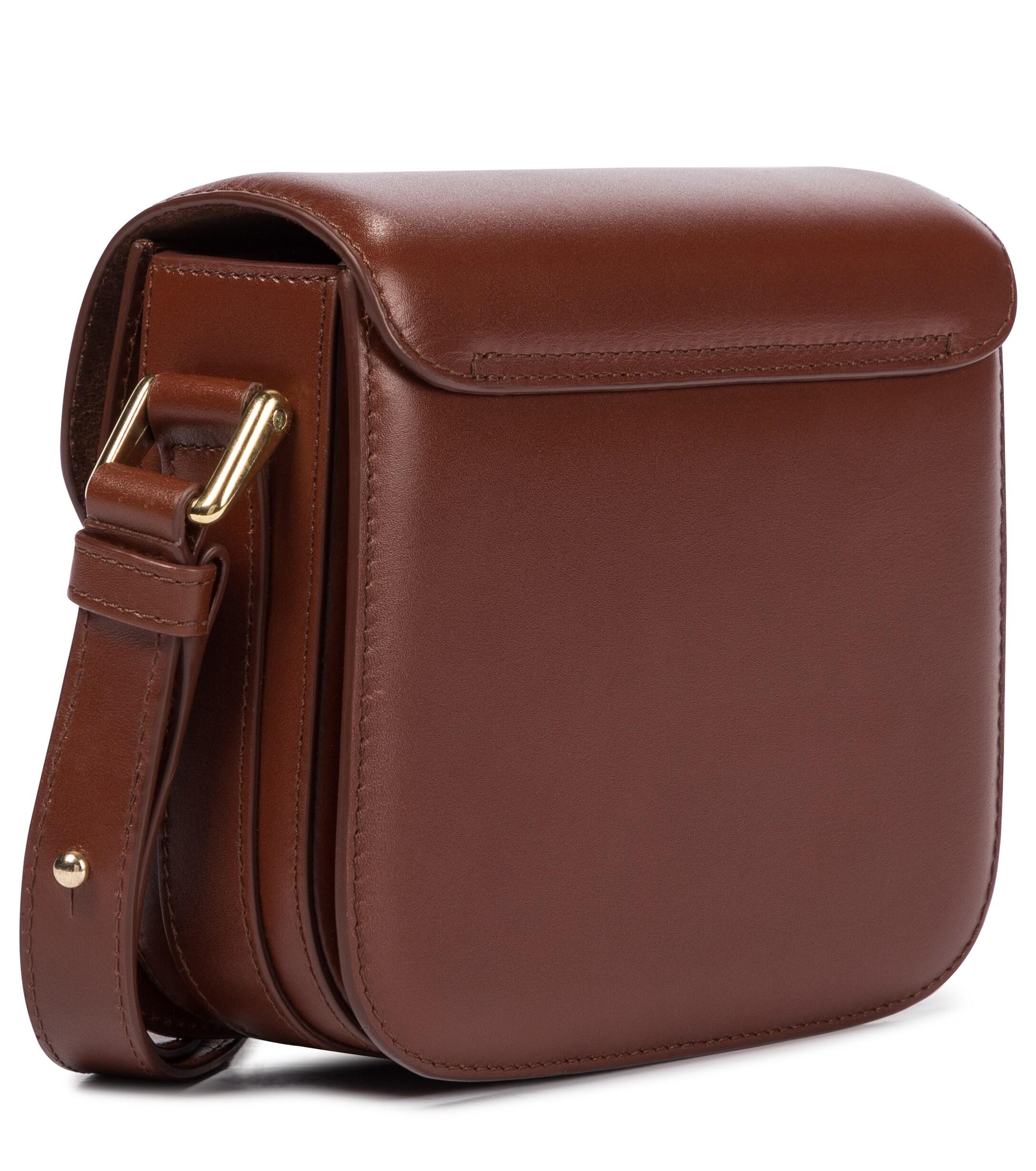 mini leather messenger bag