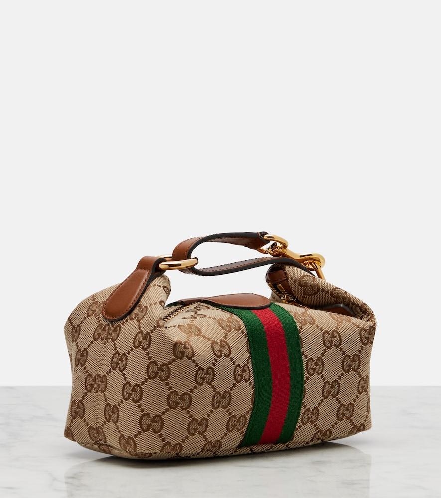 Gucci J Mini Top-Handle Bag in Brown | Lyst
