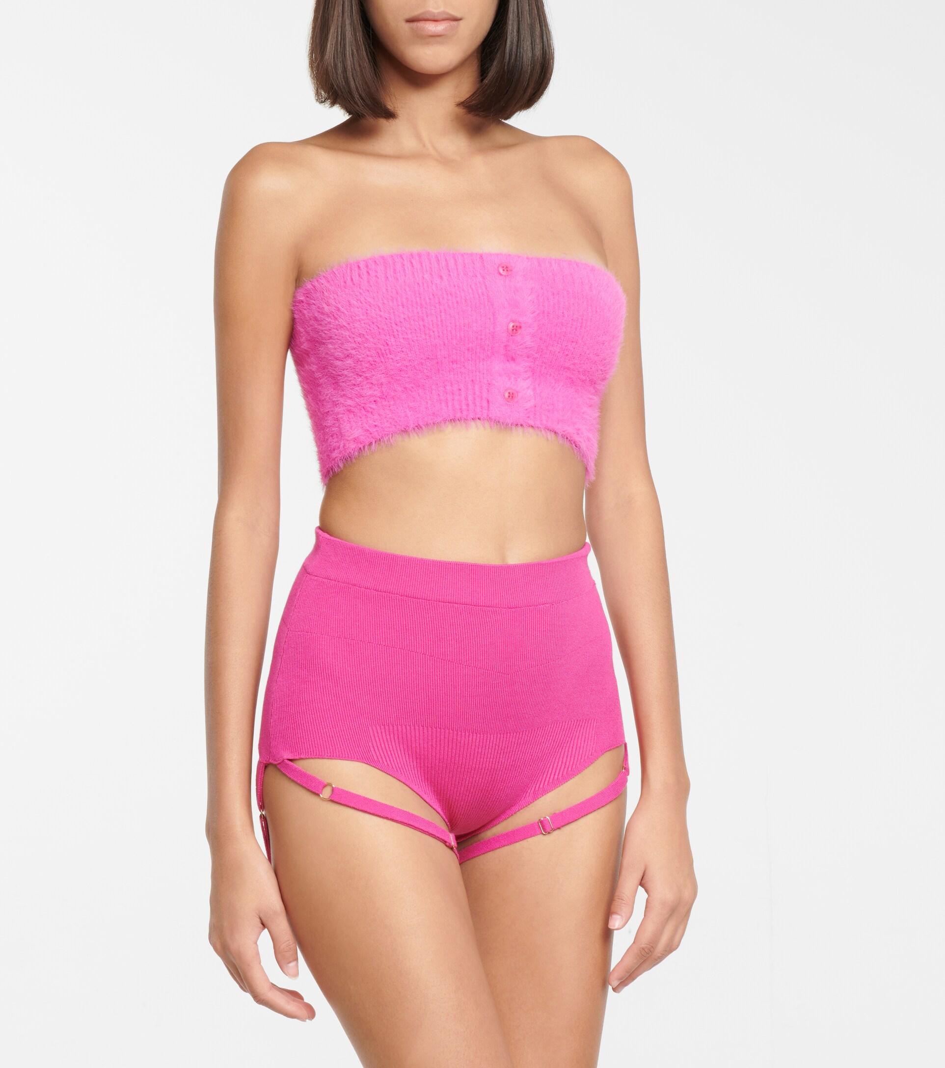 Jacquemus Synthetic La Culotte Sierra Knit Briefs in Pink | Lyst