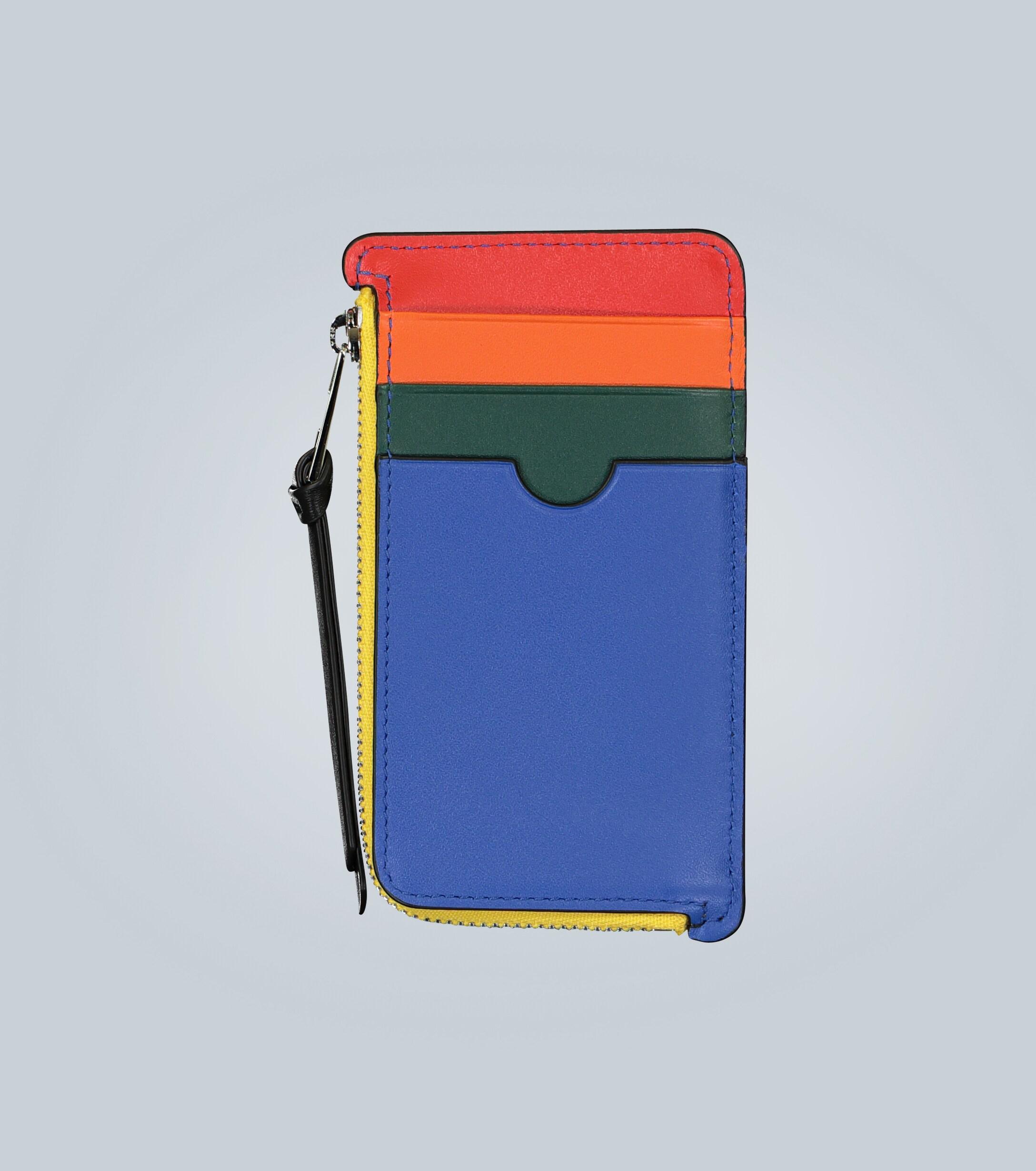 Loewe Leather Rainbow Coin Cardholder for Men - Lyst