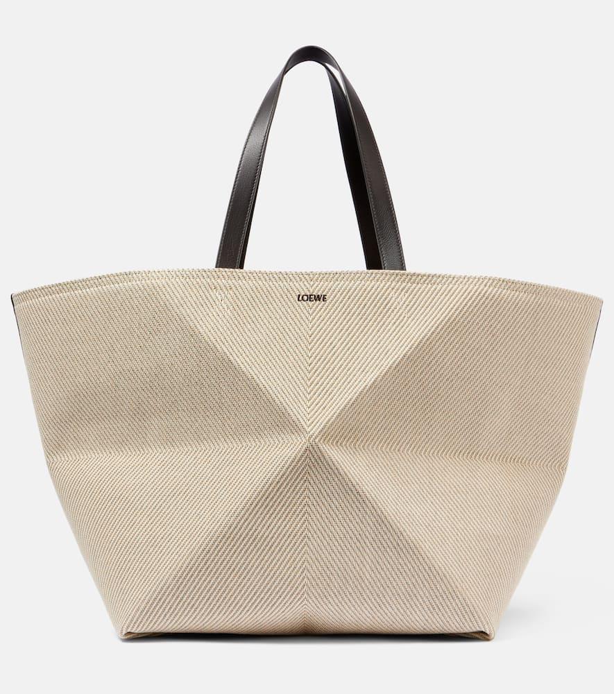 XXL CANVAS TOTE BAG | LEOPARD