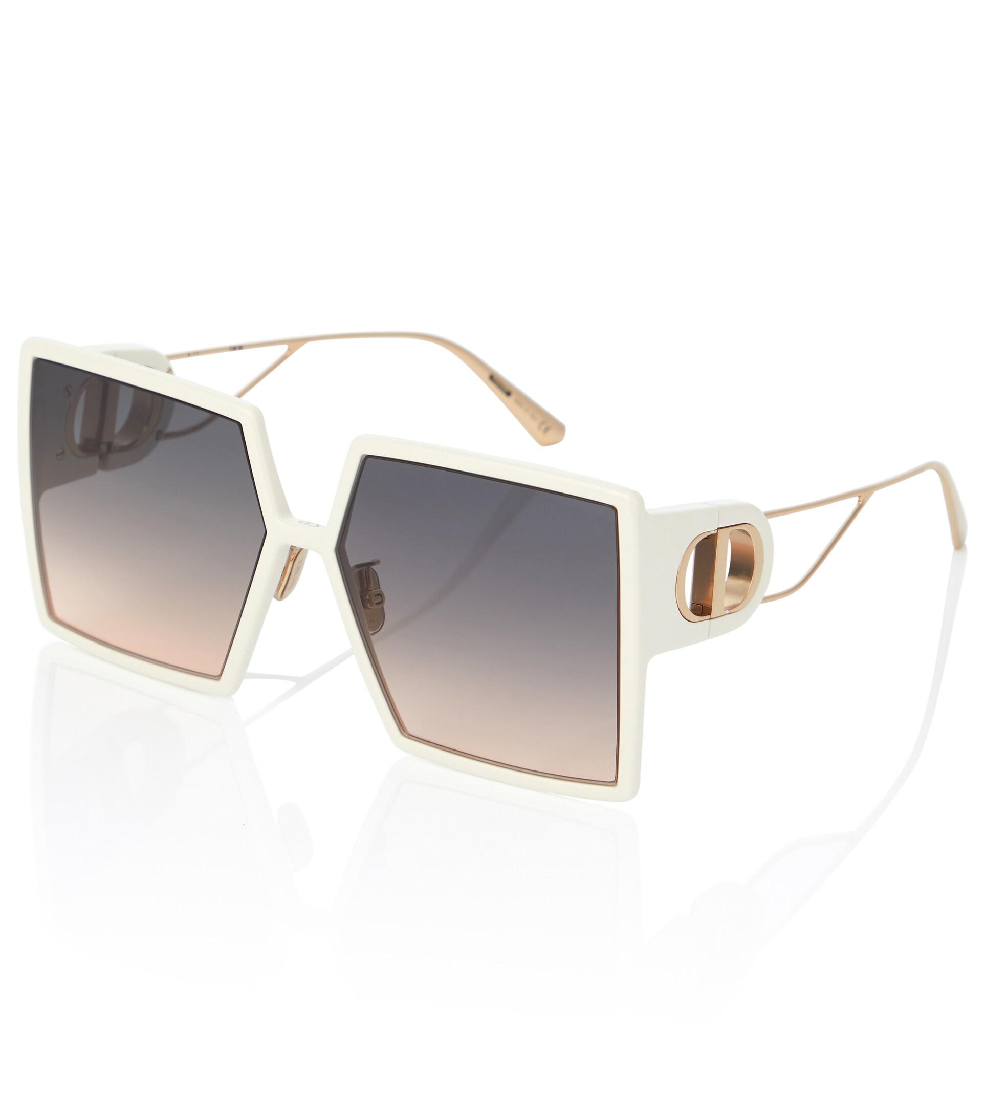 Dior Synthetic 30montaigne Su Oversized Sunglasses in White Grey - Save 10% Womens Sunglasses Dior Sunglasses 