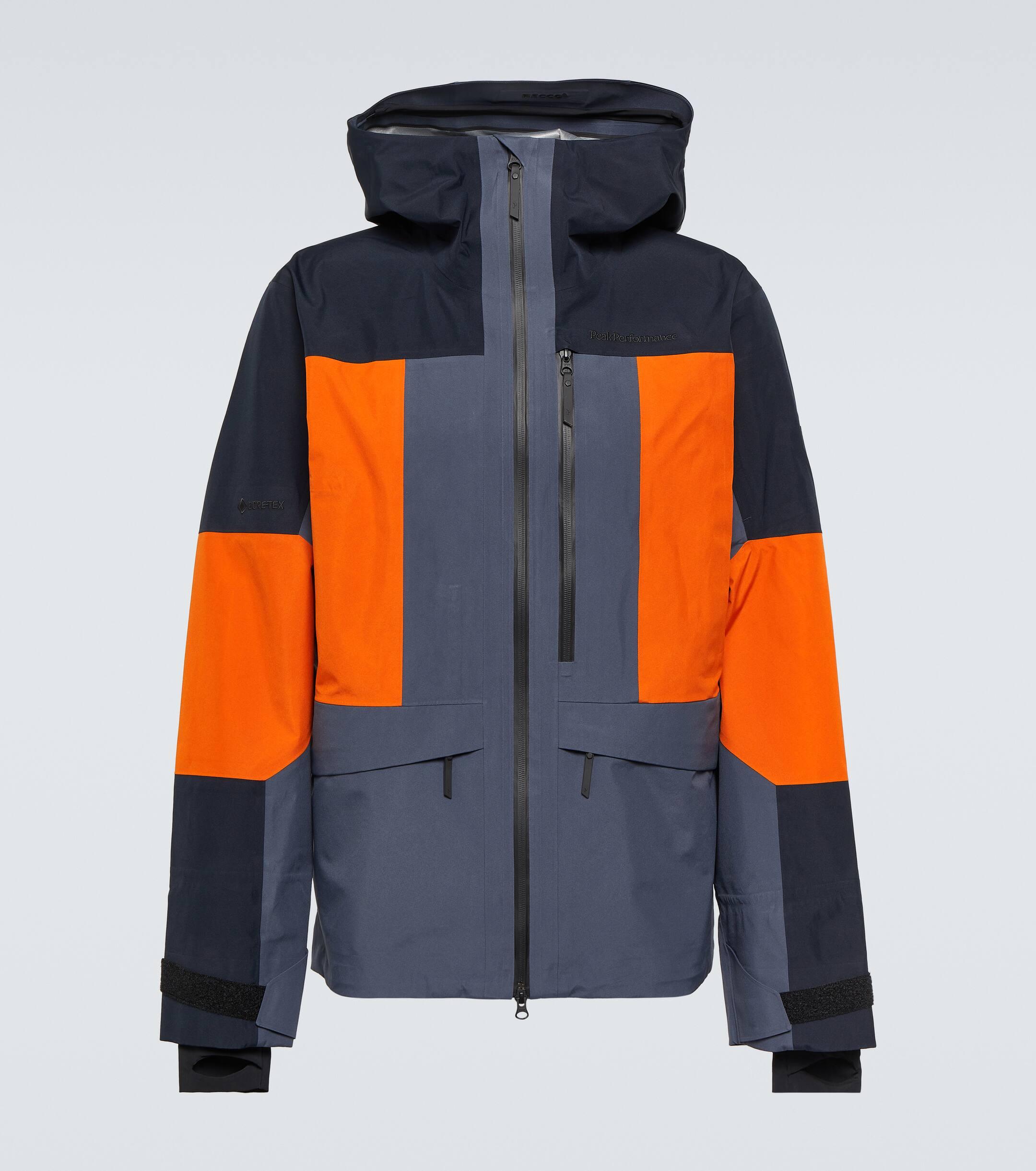 Peak Performance Gravity Gore-tex® Ski Jacket in Orange for Peak Performance Gravity Gore-tex® Ski Jacket in Orange for