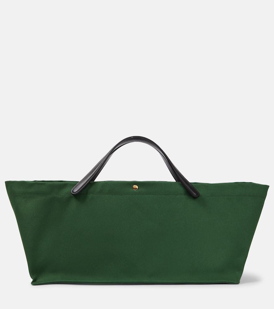 \"THE ROW\" キャンバストートバッグ アイダホ XL The Row】Idaho XL キャンバストートバッグ Idaho XL leather