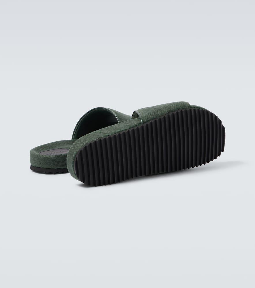 【Frescobol Carioca】 Humbertoレザースライド HUMBERTO SLIDERS – Frescobol Carioca