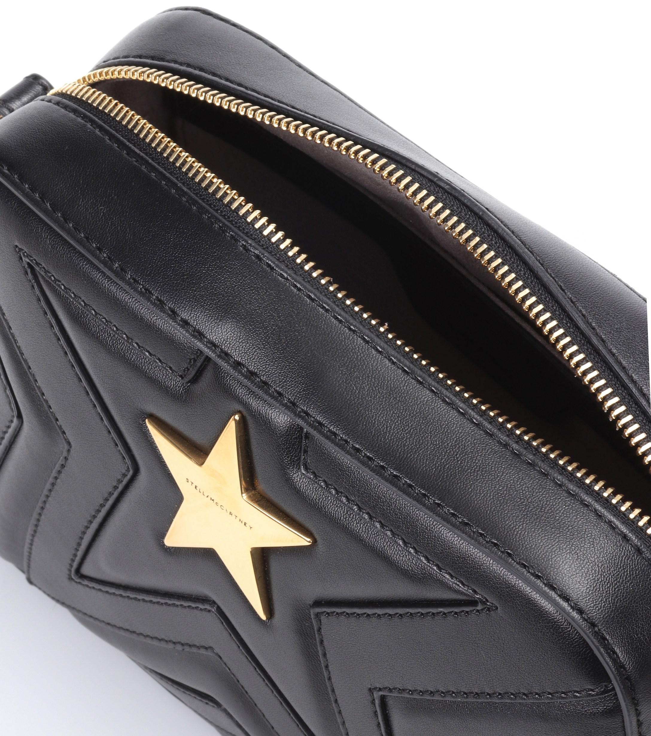 Stella McCartney 'stella Star' Crossbody Bag in Black | Lyst