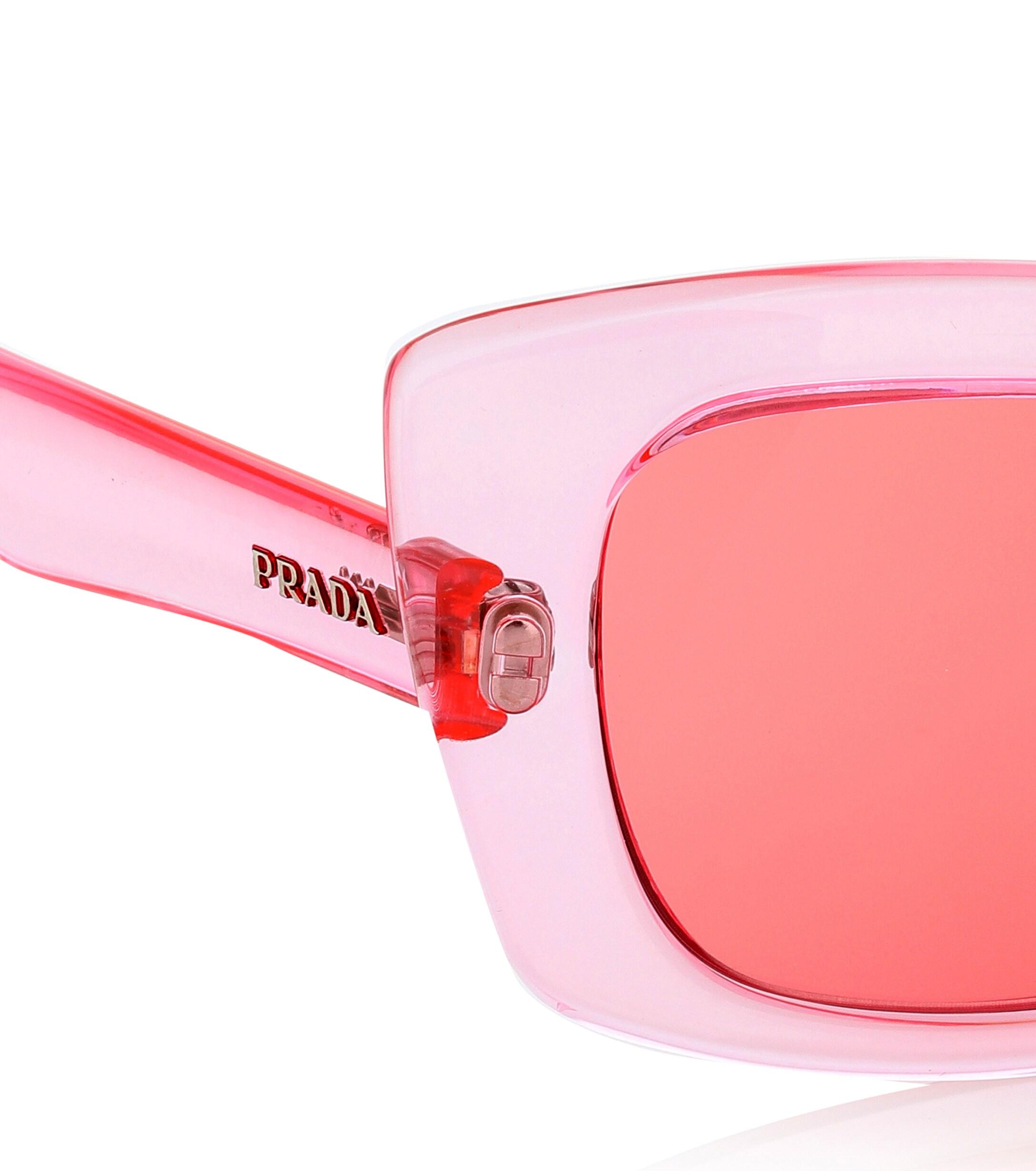 Prada Synthetik Cat-Eye-Sonnenbrille in Pink | Lyst AT