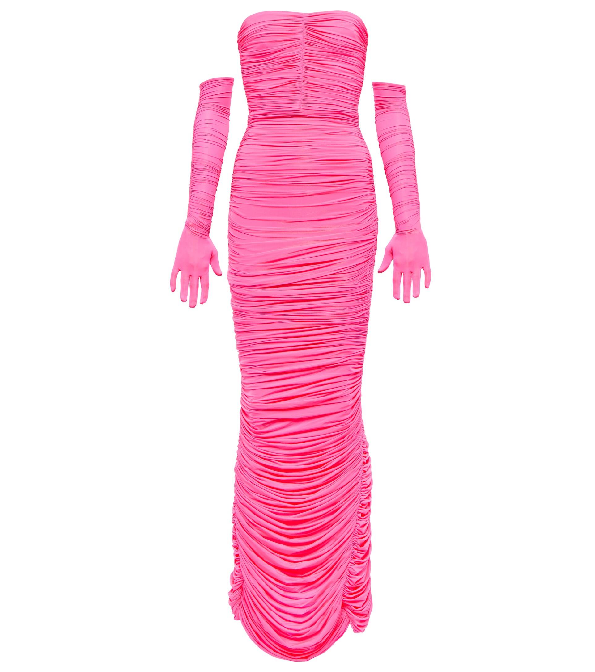Alex Perry Synthetik Robe Haynes in Pink Damen Bekleidung Kleider Kleider für formelle Anlässe und Abendkleider 