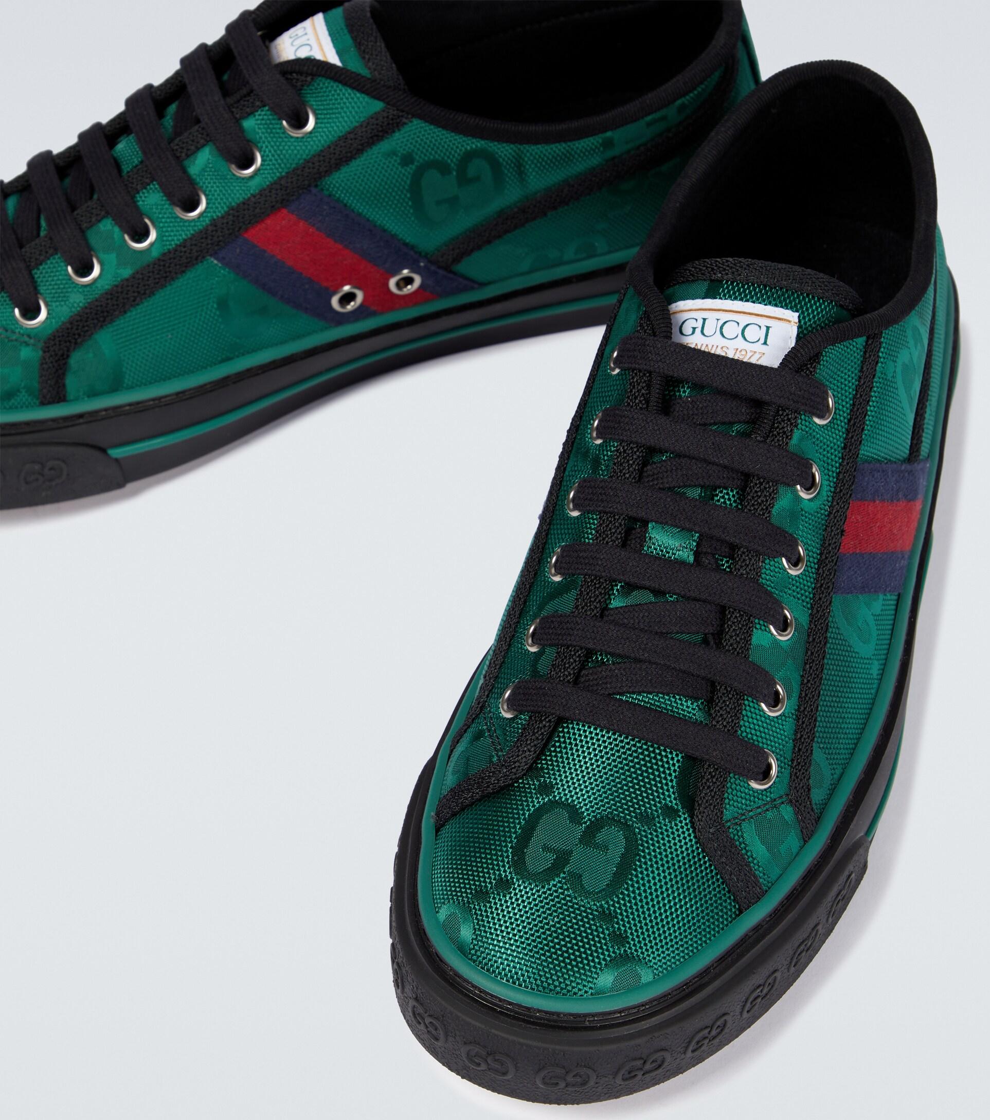 Gucci Off The Grid Sneakers in Green for Men | Lyst