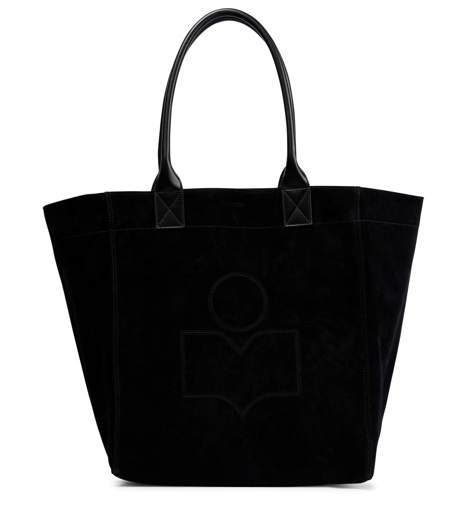 Isabel Marant Yenky Large Suede Tote Bag in Black Lyst