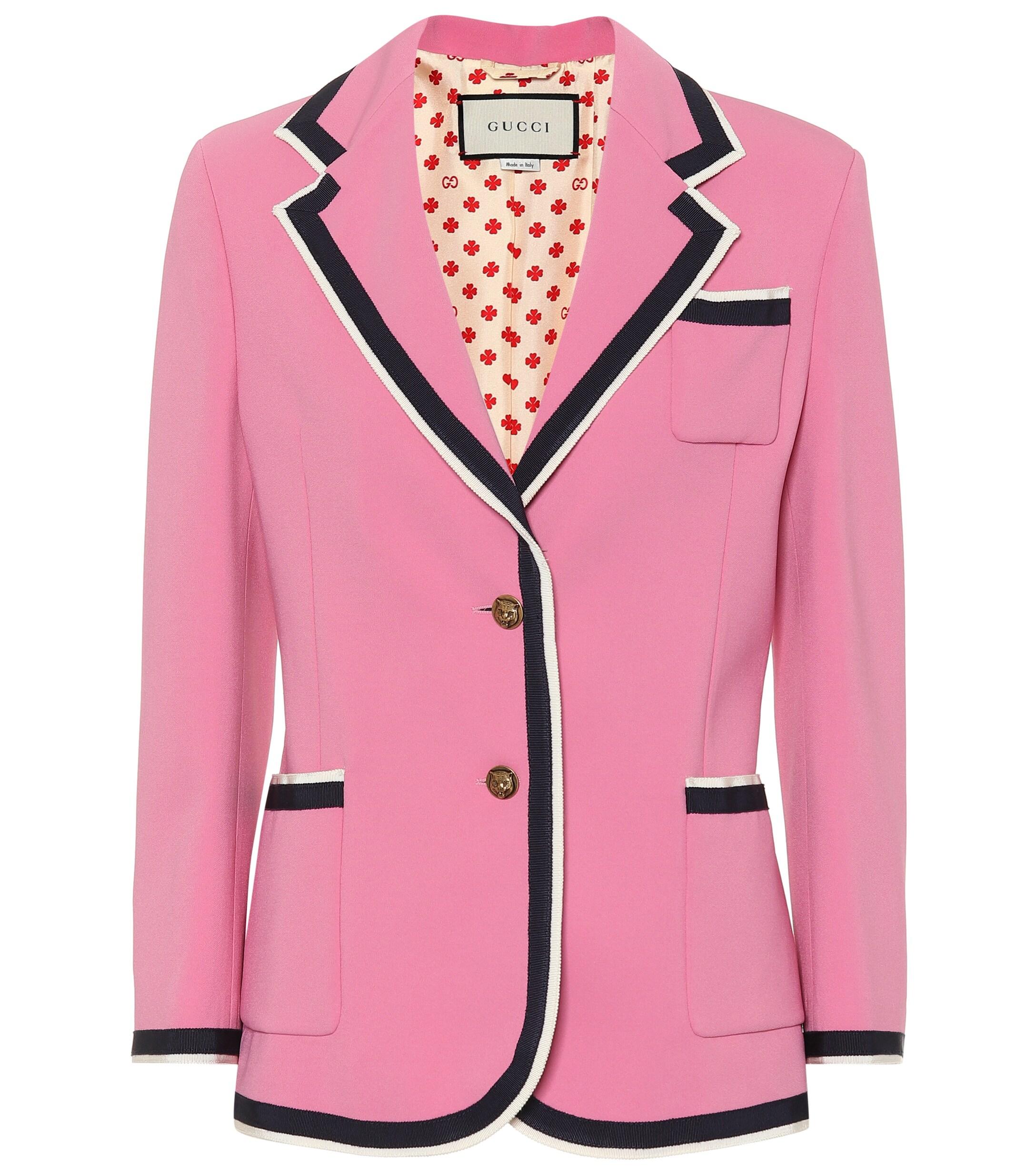 pink gucci blazer
