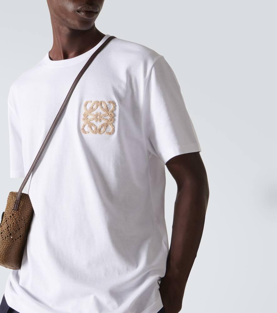 Loewe Paula'S Ibiza Anagram Cotton Jersey T-Shirt in White