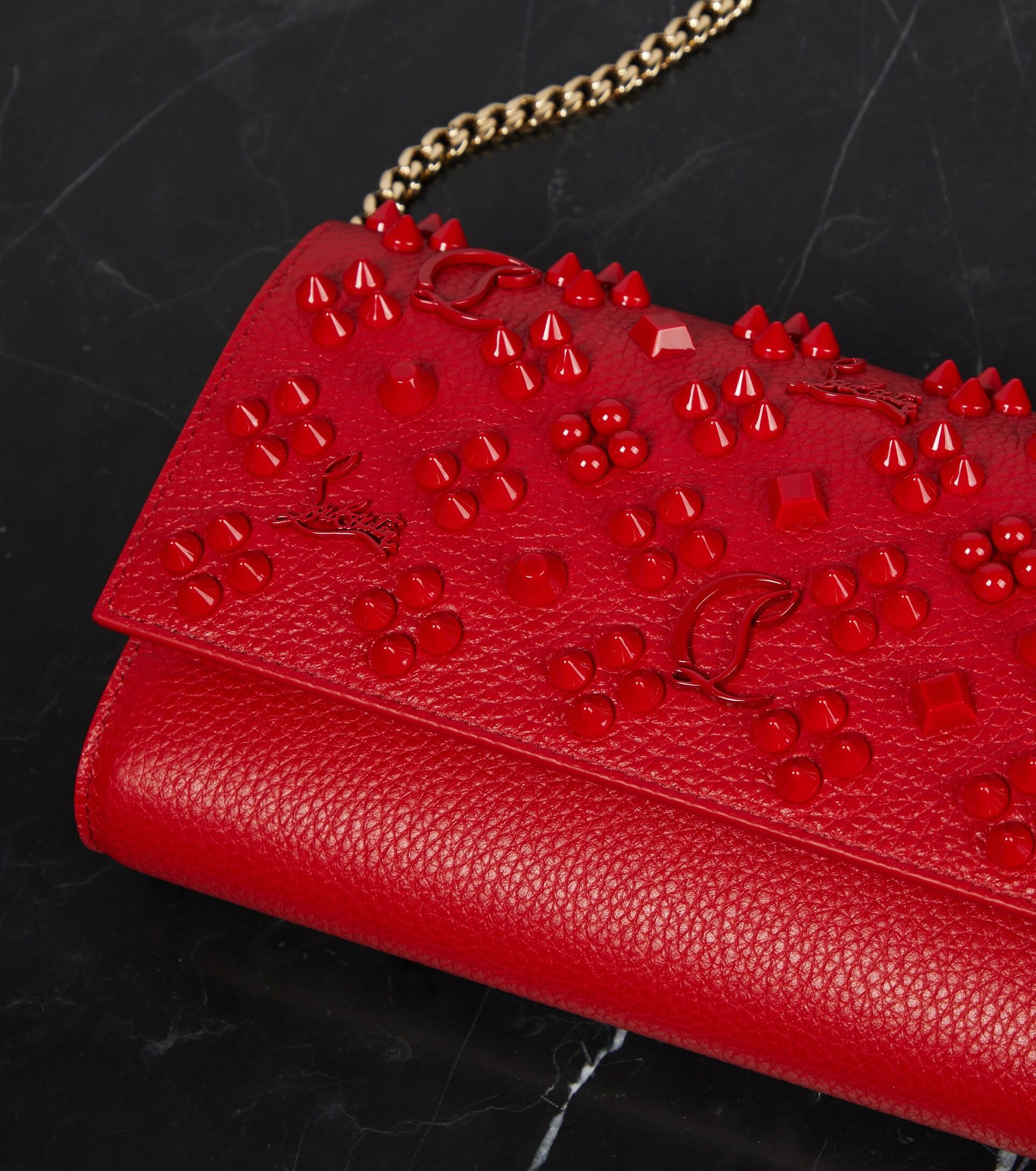 Christian Louboutin Red Paloma Handbag - The Luxury Flavor