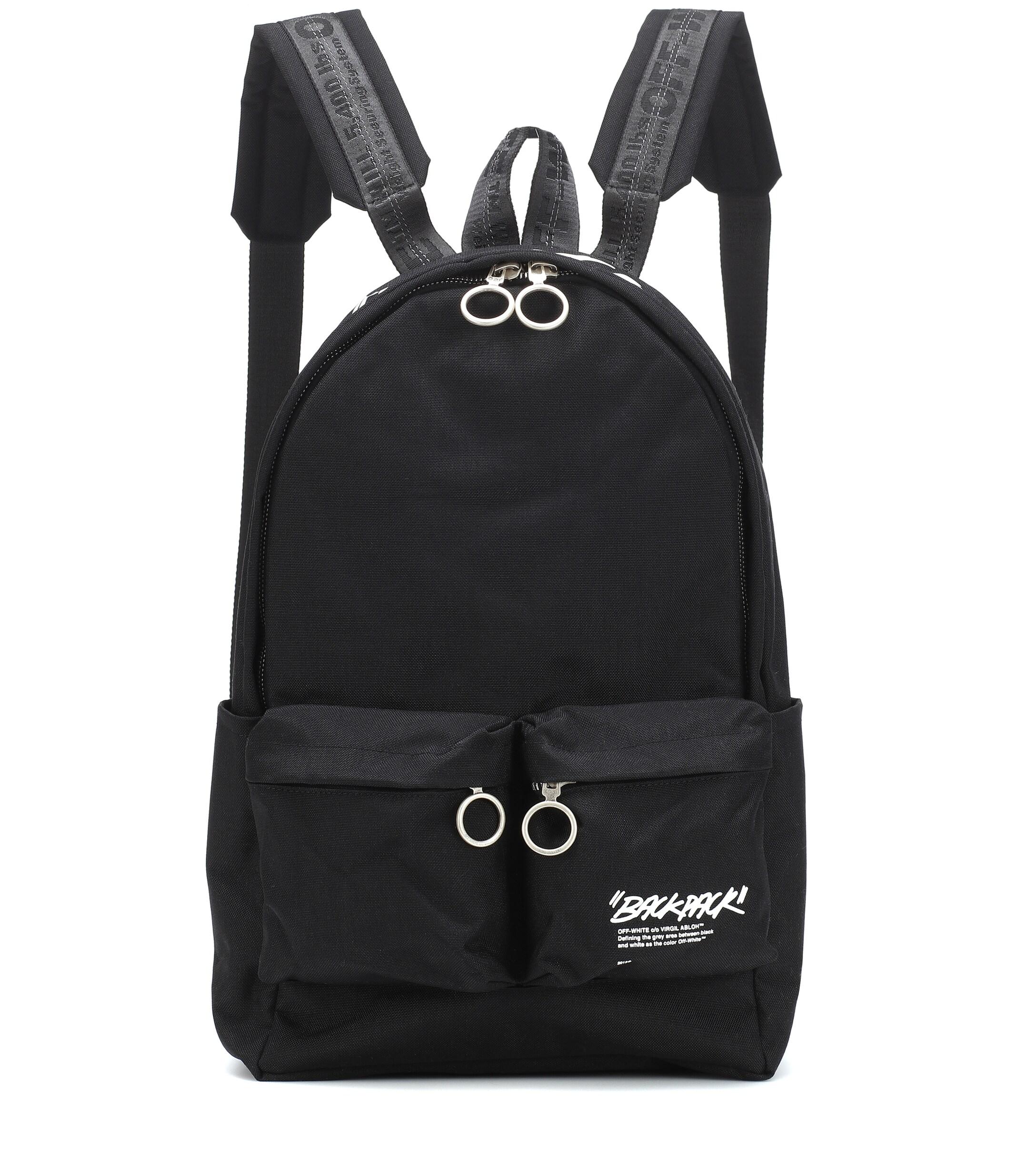 Off-White c/o Virgil Abloh Quote Backpack in Black - Lyst