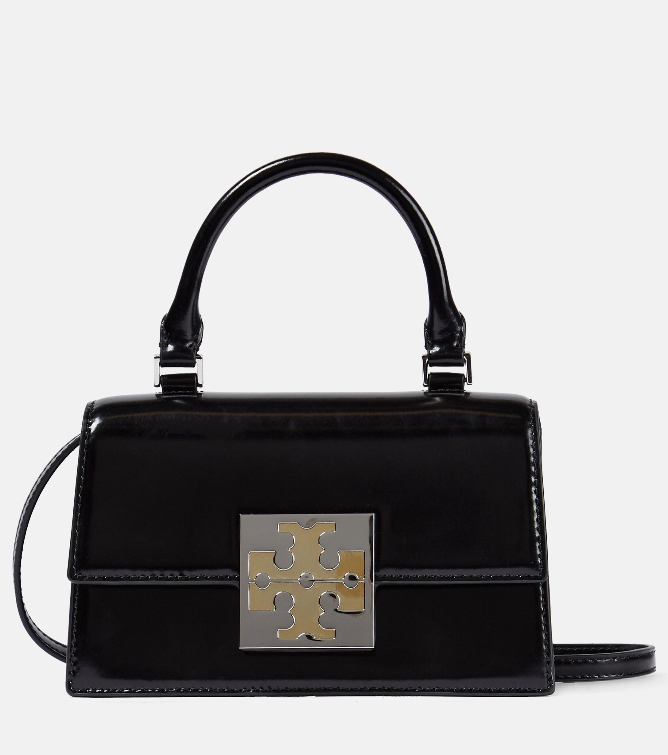 Tory Burch Trend Mini Leather Tote Bag in Black Lyst Canada