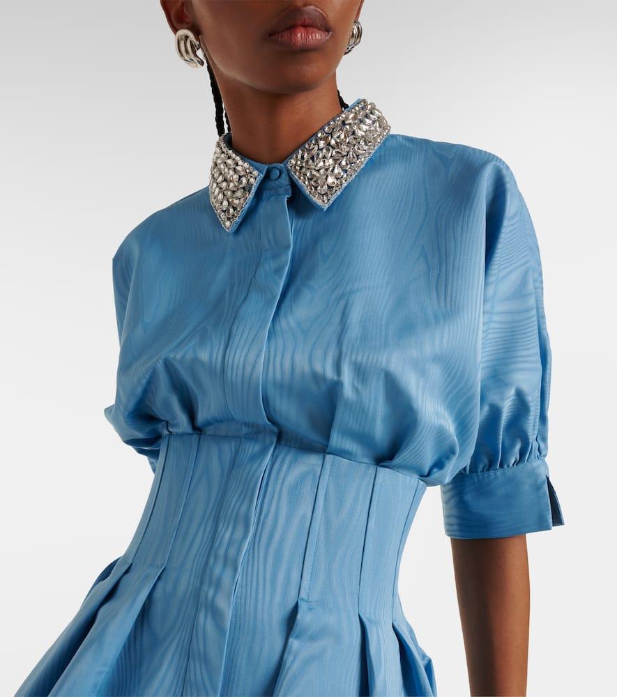 Rebecca Vallance Cielo Embellished Corset Dress in Blue | Lyst