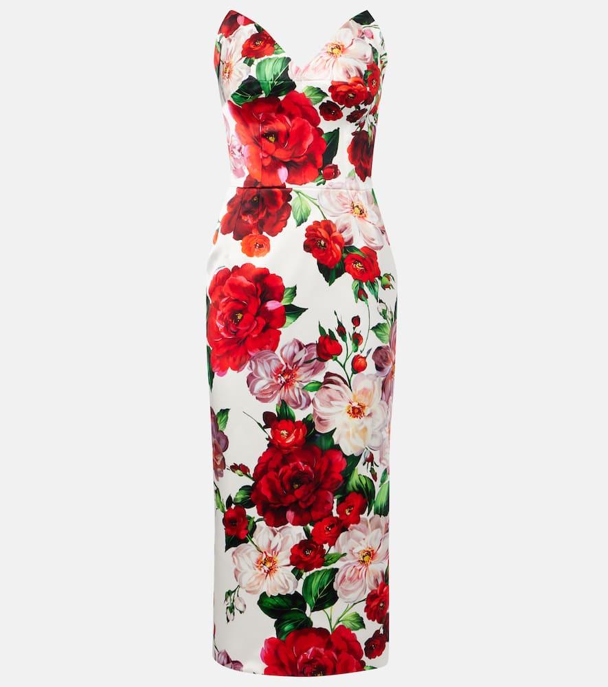 Dolce Gabbana Floral Dresses for Women Lyst
