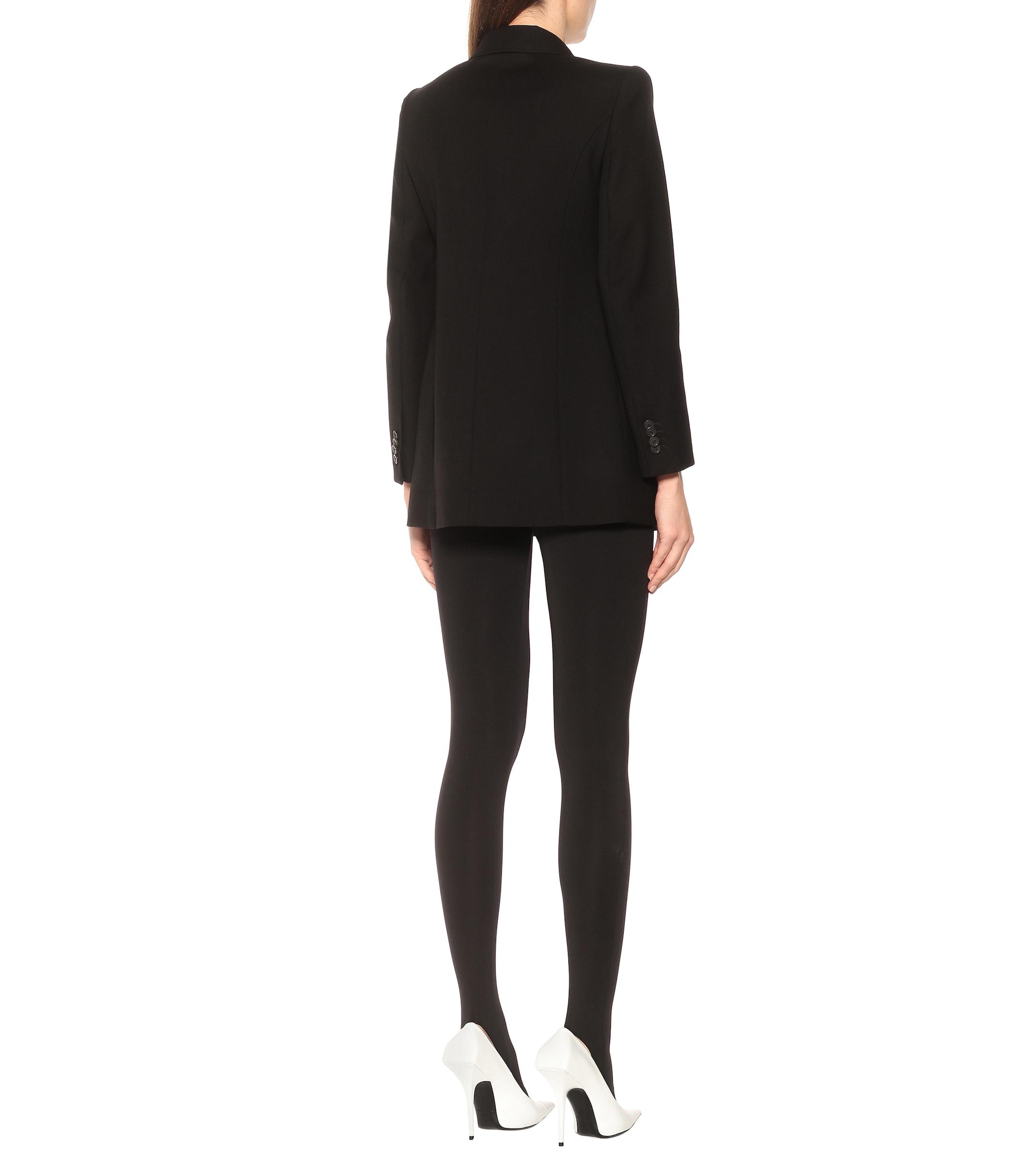 balenciaga hourglass blazer