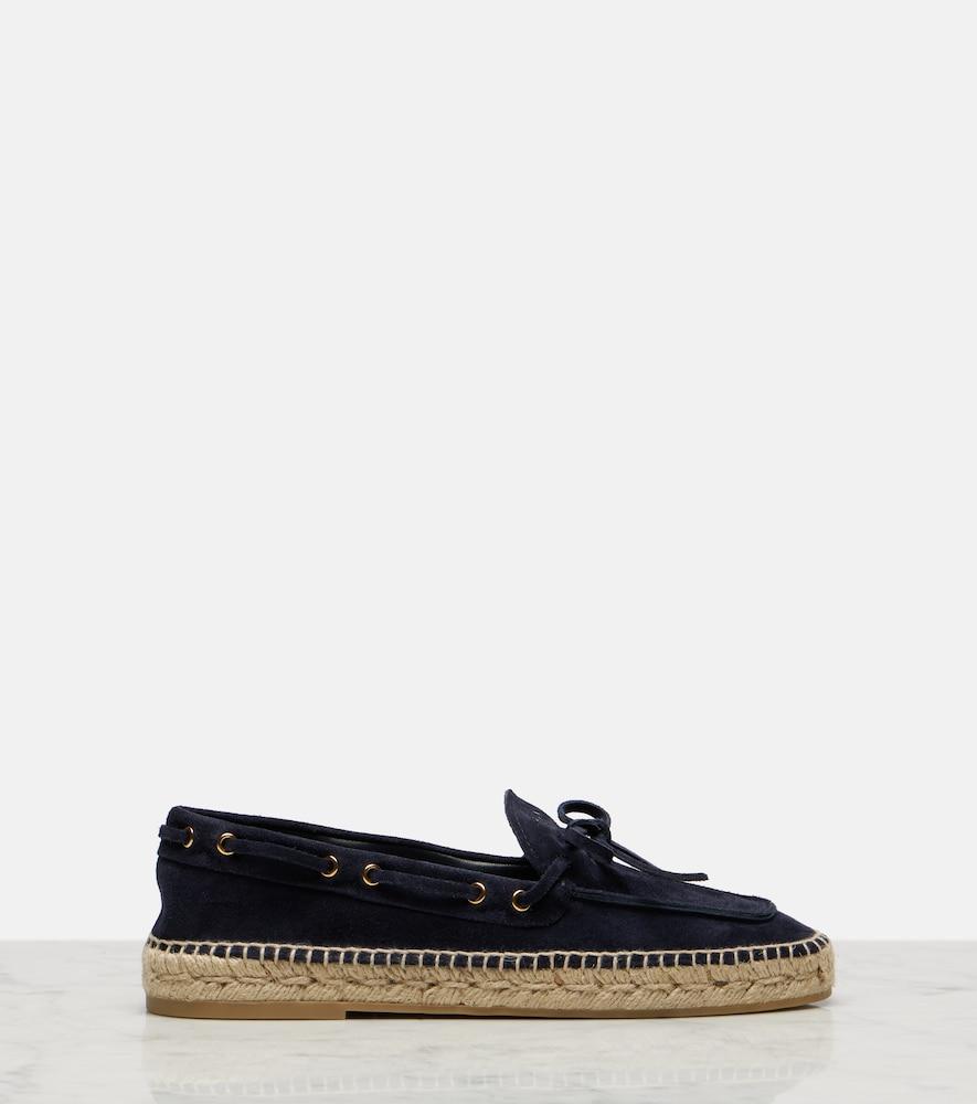 Prada Suede Espadrilles in Blue | Lyst display picture 3