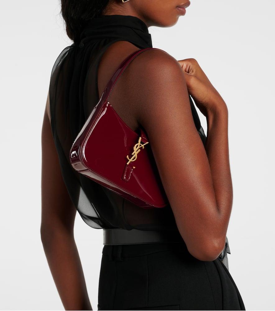 Saint Laurent Mini Patent Leather Top-Handle Bag in Red Lyst UK