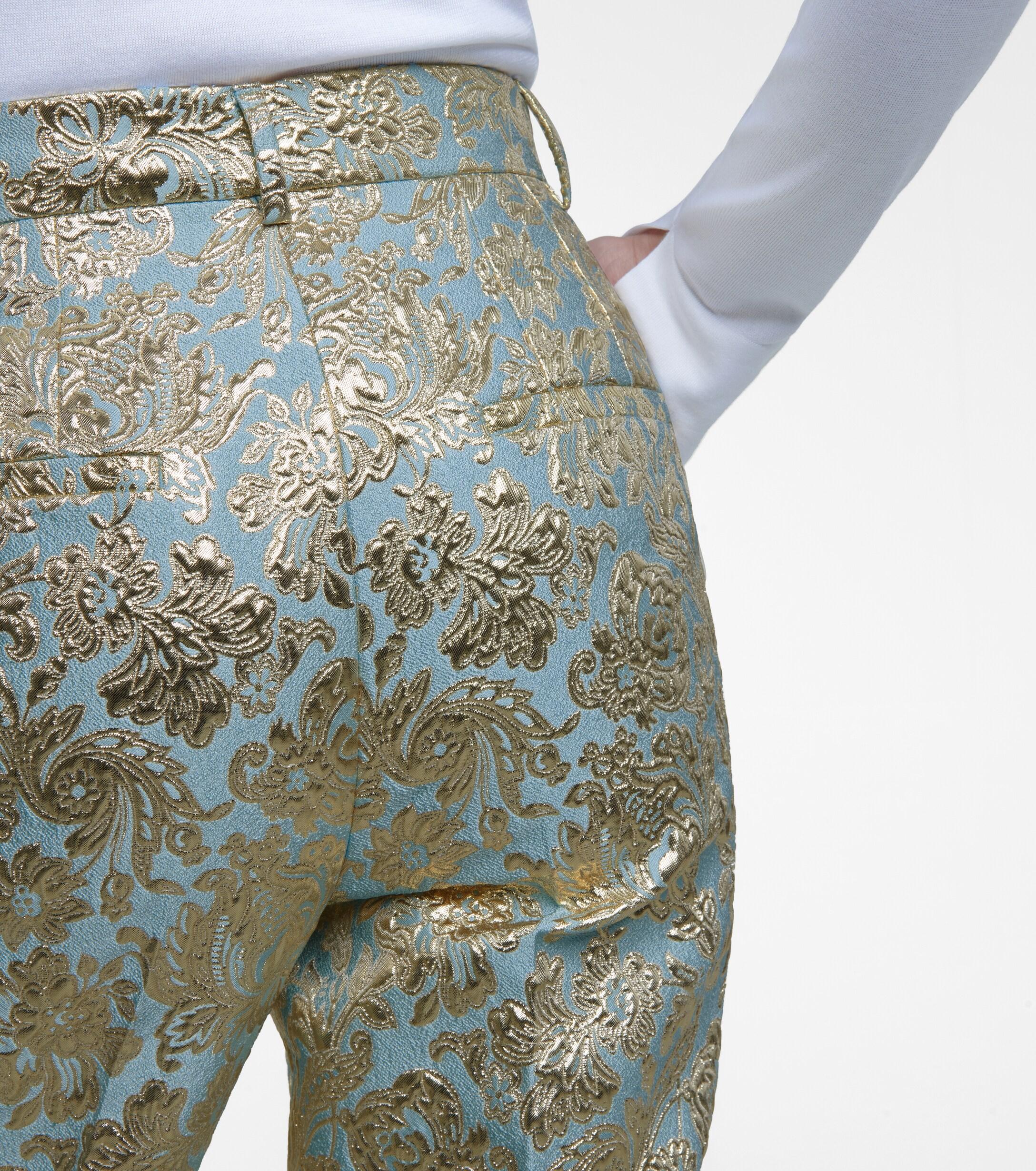 Dolce & Gabbana Brocade Pants
