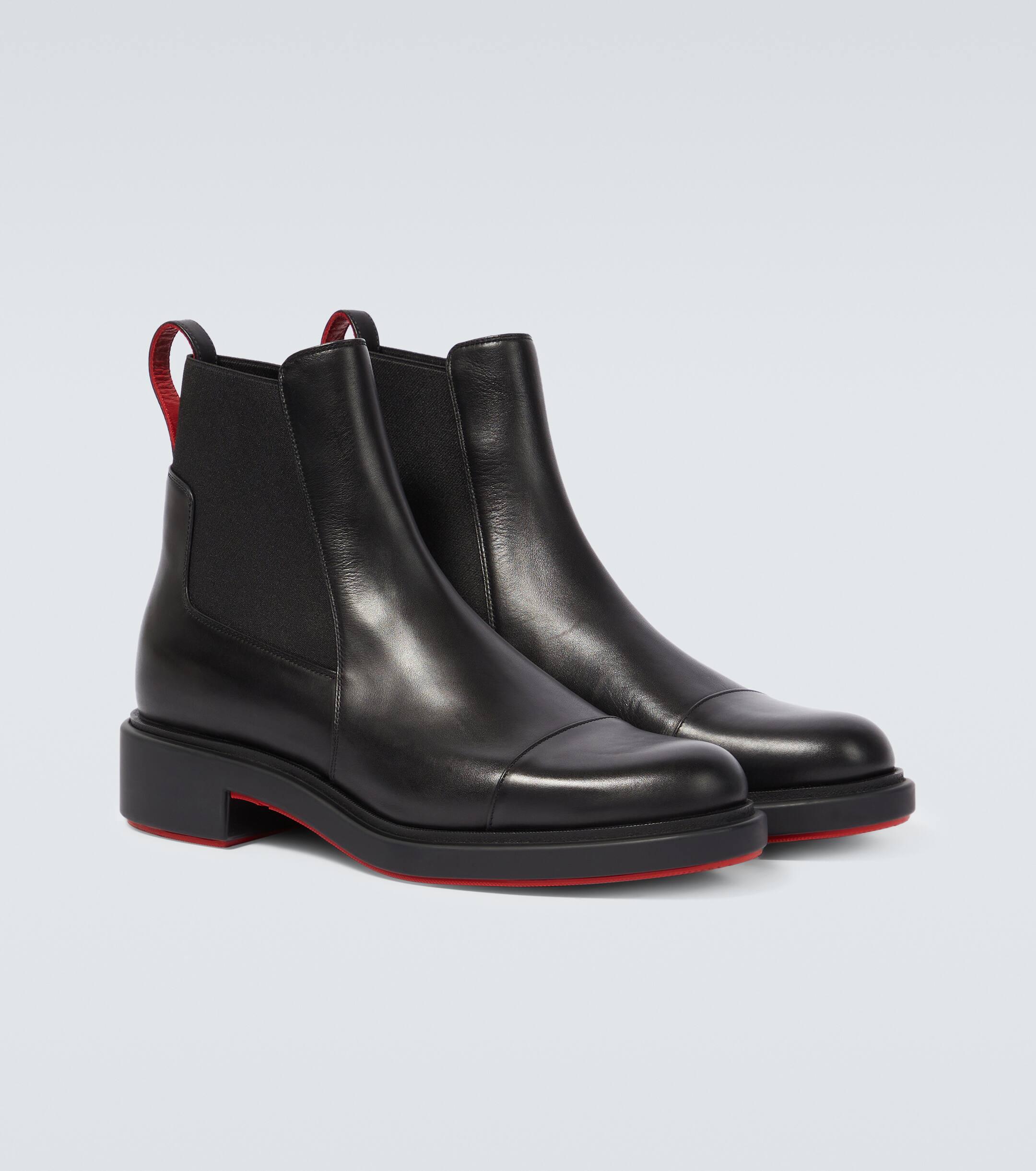 Bottes Christian Louboutin pour homme Reductions en ligne jusqu a 30 Lyst