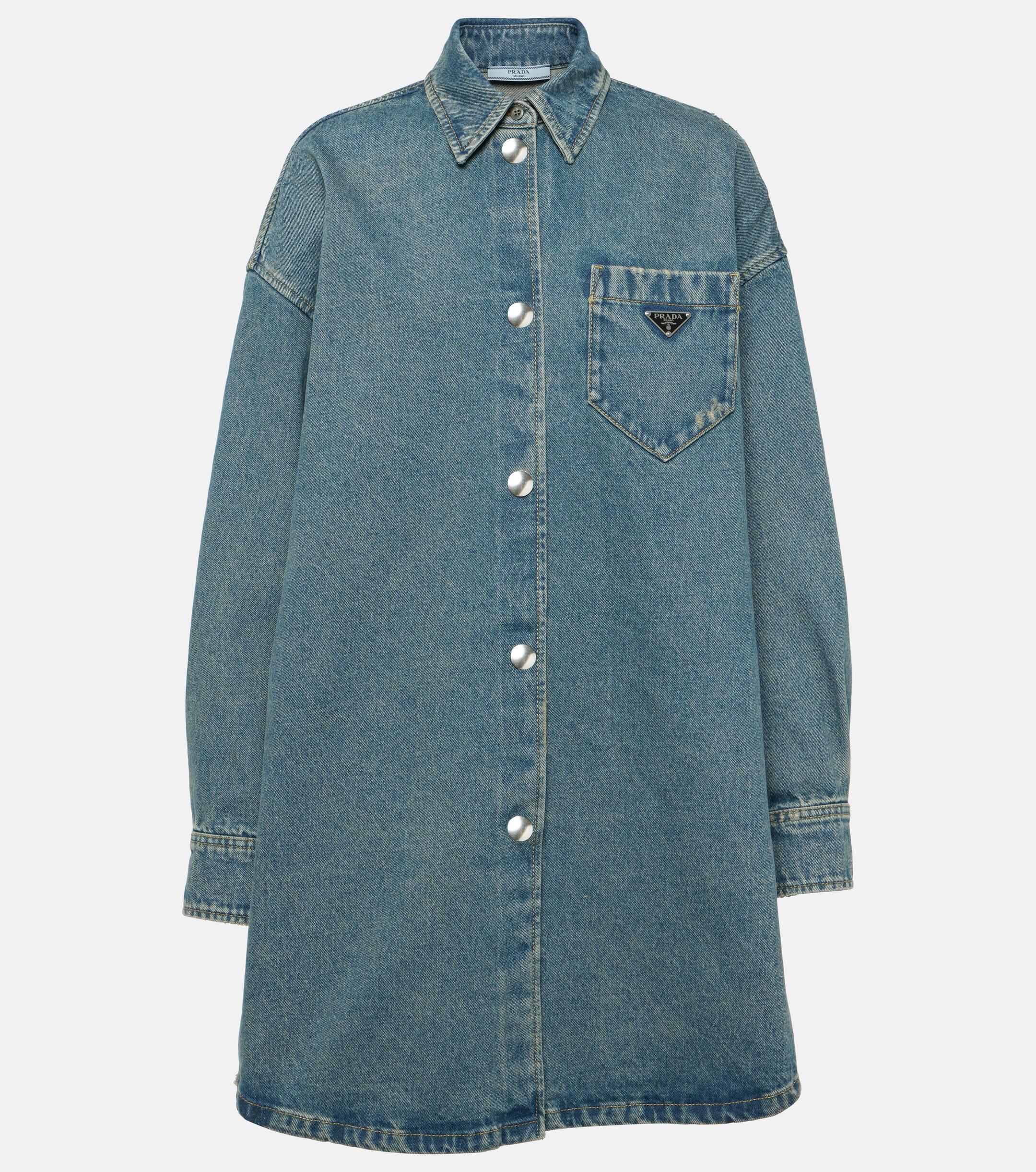Prada denim shirt online
