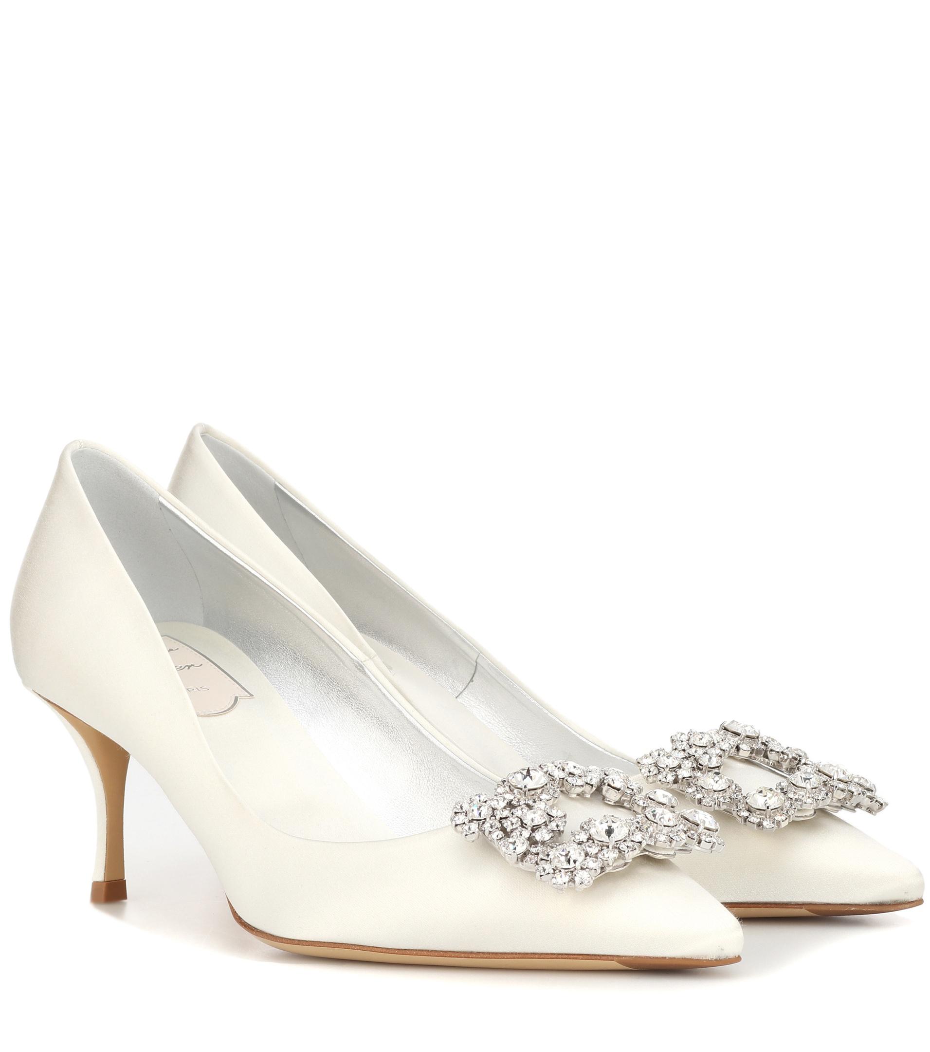 roger vivier satin