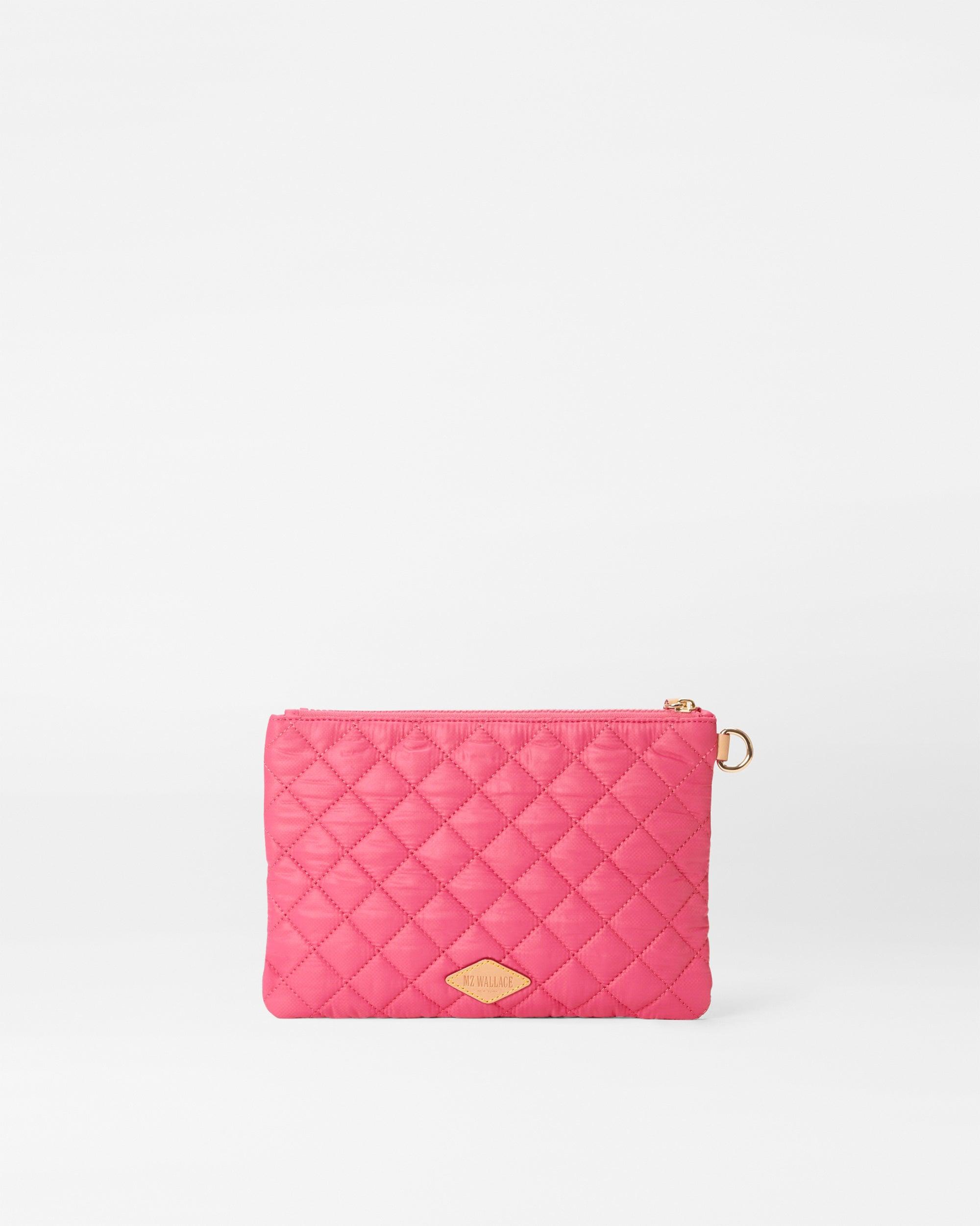 MZ Wallace Zinnia Small Metro Pouch Deluxe in Pink Lyst Canada