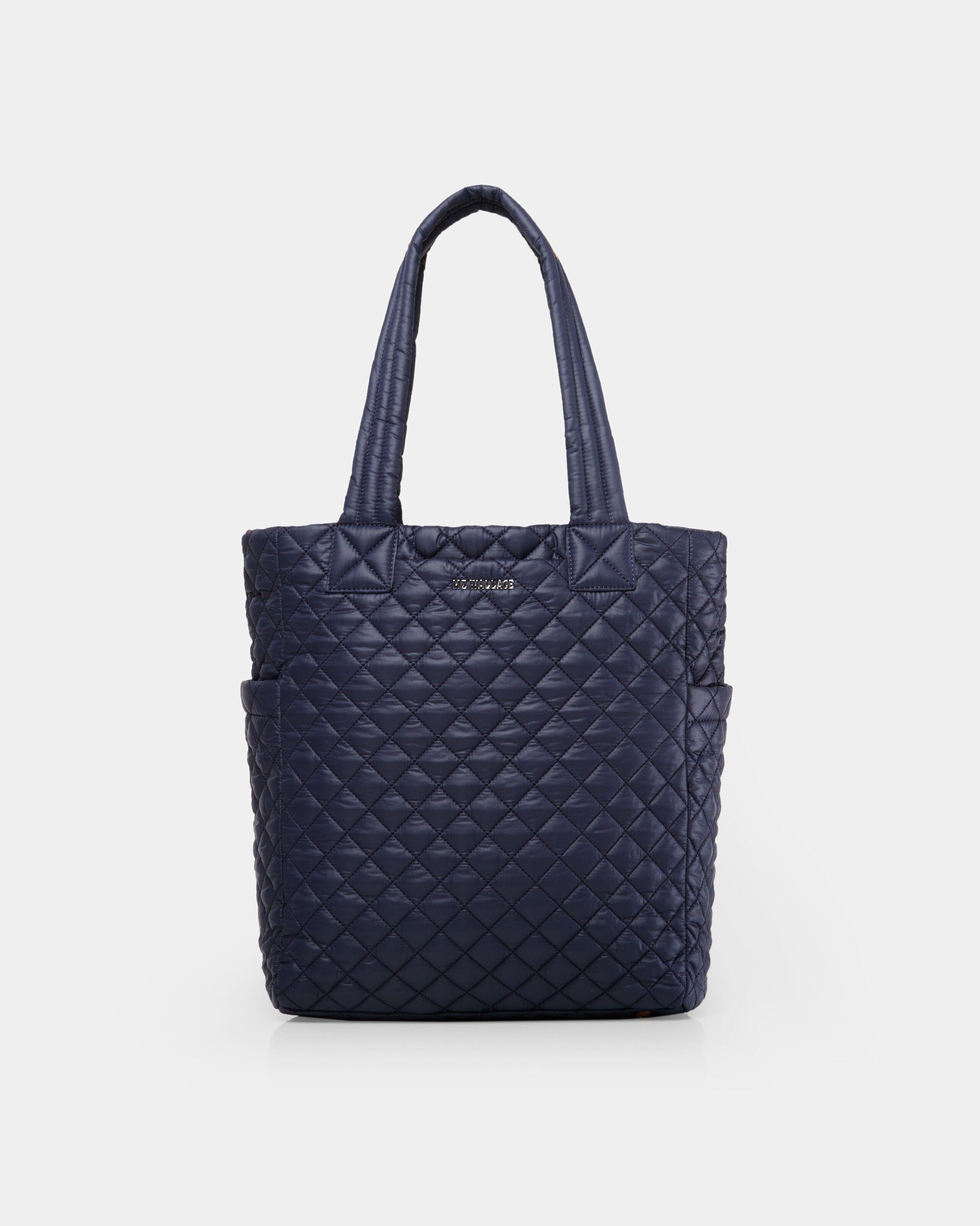 MZ Wallace Leather Quilted Dawn Max in Blue - Lyst