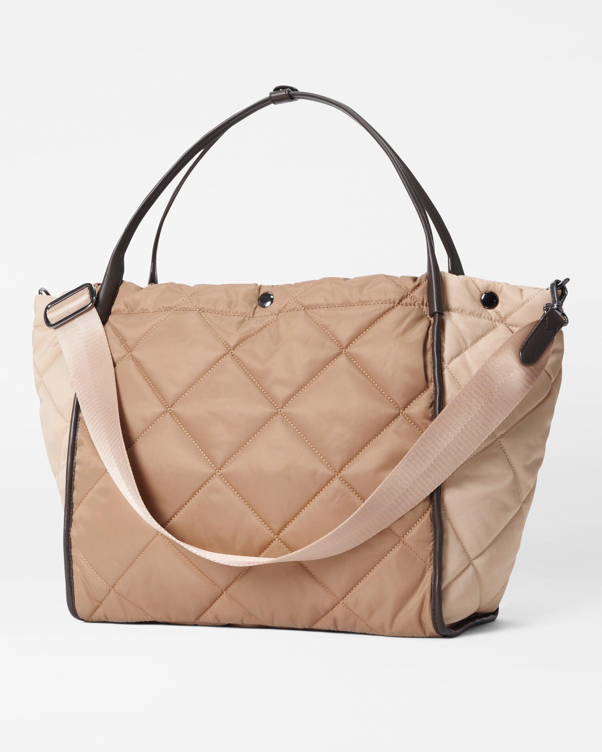 MZ Wallace Dawn Quilted Large Madison Shopper Tote Bag