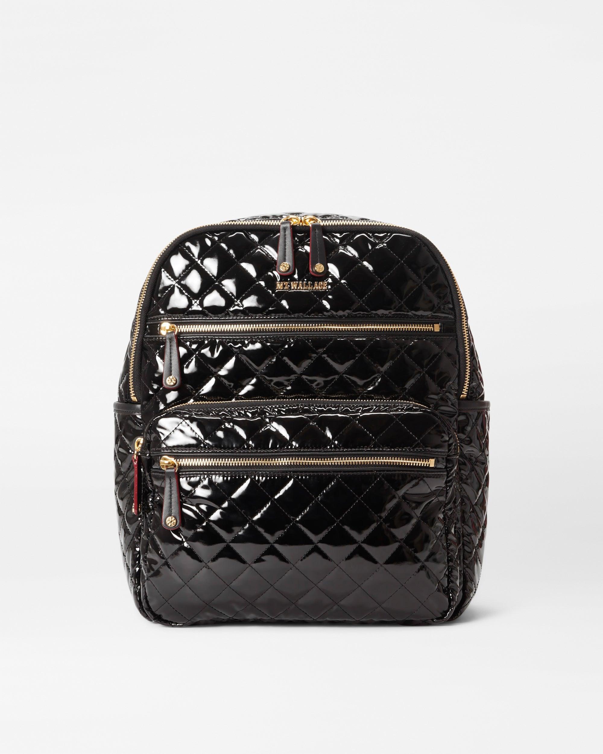 Black Lacquer Crosby Sling Bag